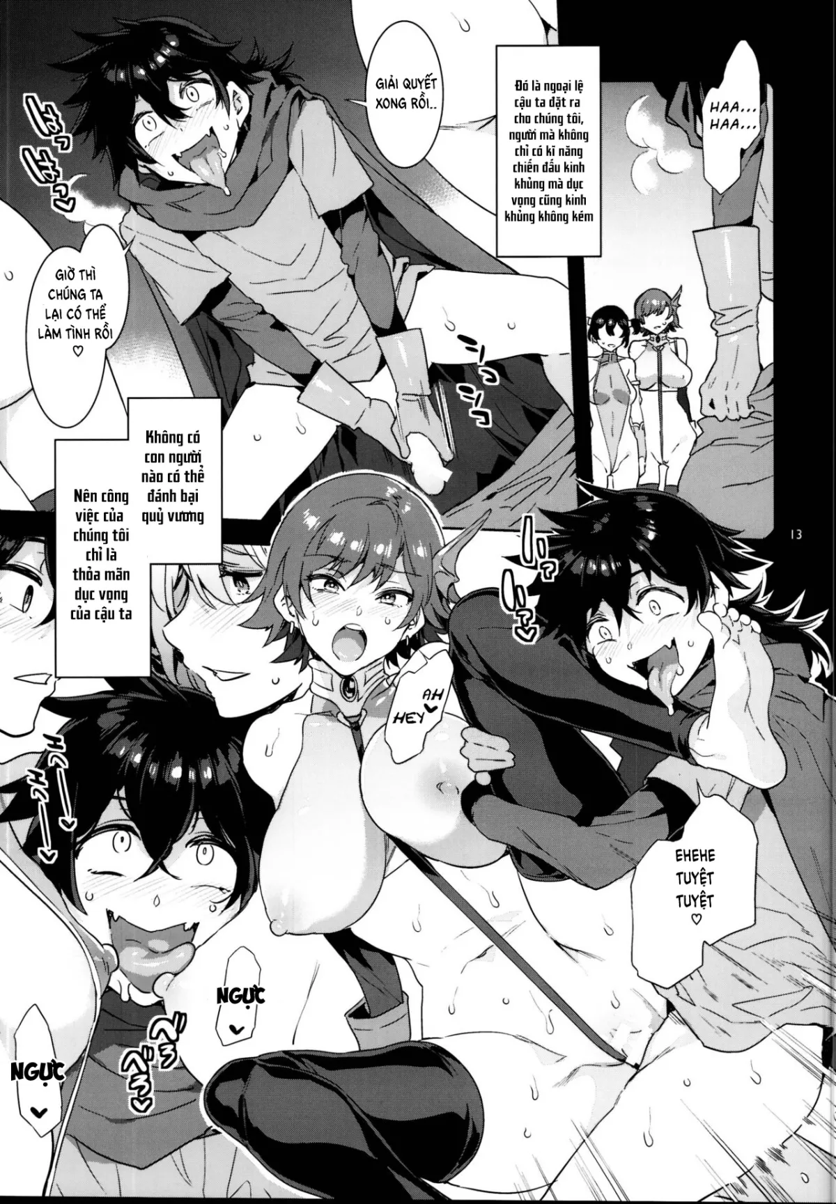 HentaiVN.net - Ảnh 11 - Seiyoku ni Shoujiki Sugiru Shota Yuusha - Oneshot