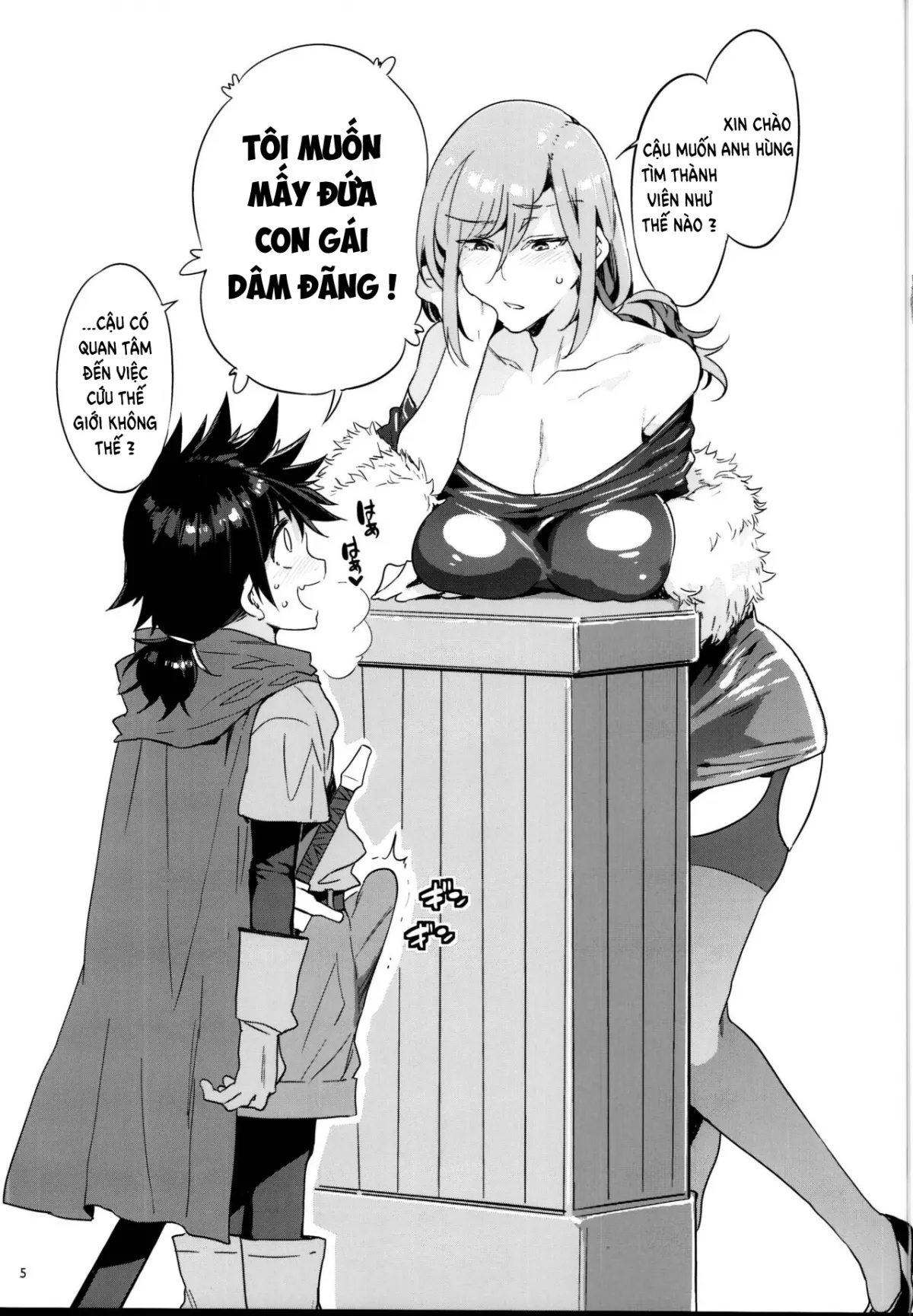 HentaiVN.net - Ảnh 4 - Seiyoku ni Shoujiki Sugiru Shota Yuusha - Oneshot