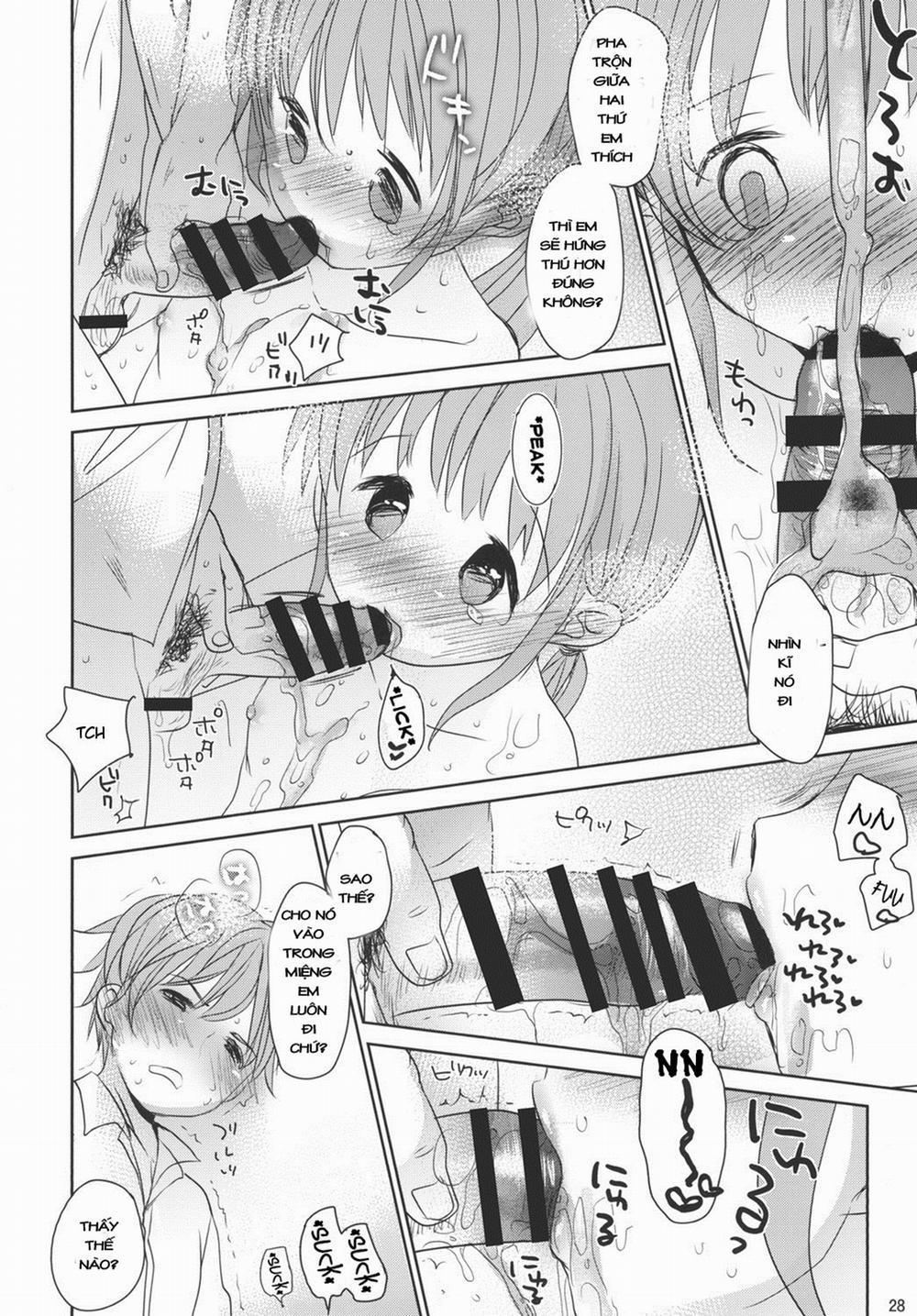 HentaiVN.net - Ảnh 27 - Chữa bệnh thích đồ ngọt cho em gái [Amai Okashi] - Oneshot