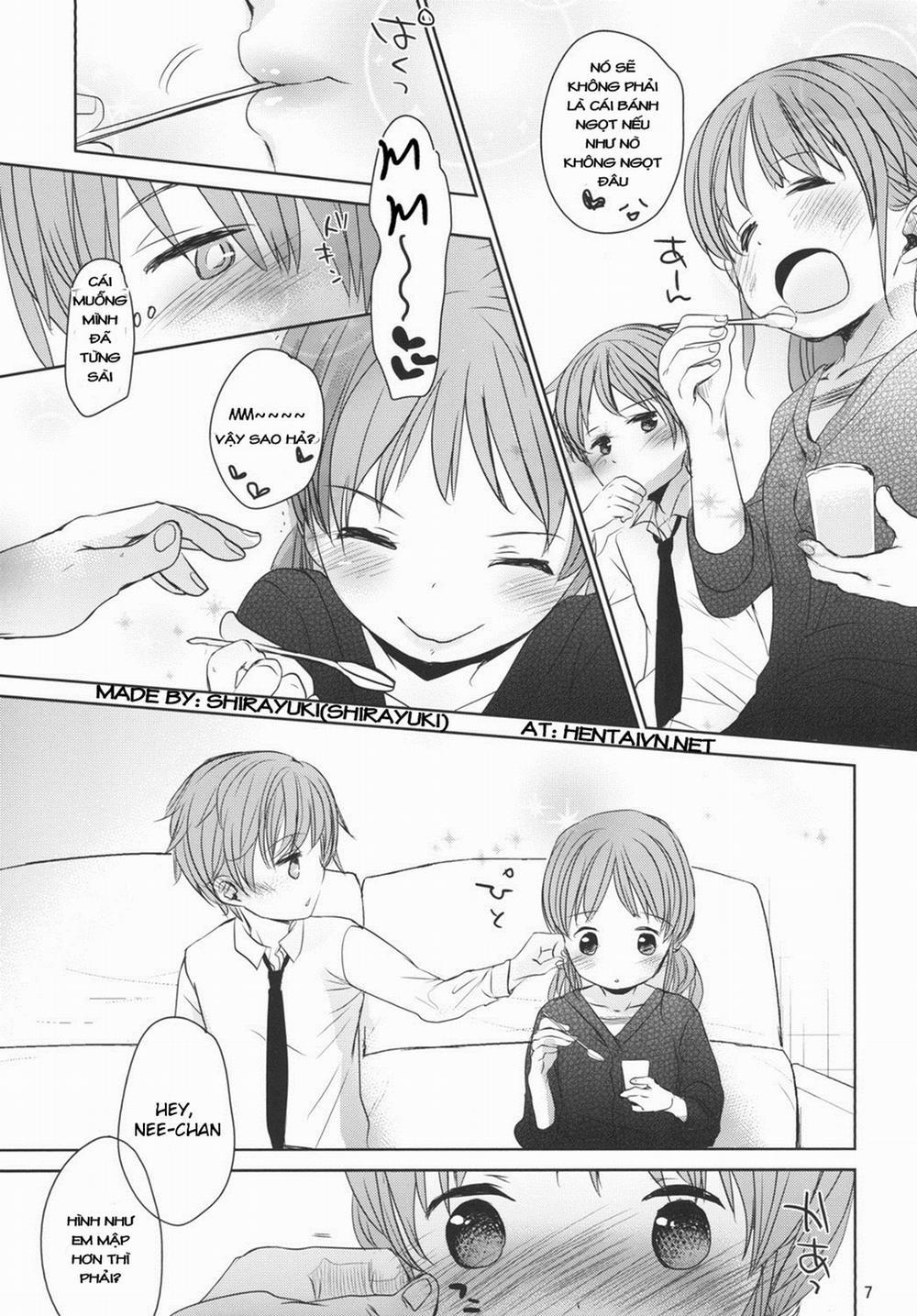 HentaiVN.net - Ảnh 6 - Chữa bệnh thích đồ ngọt cho em gái [Amai Okashi] - Oneshot