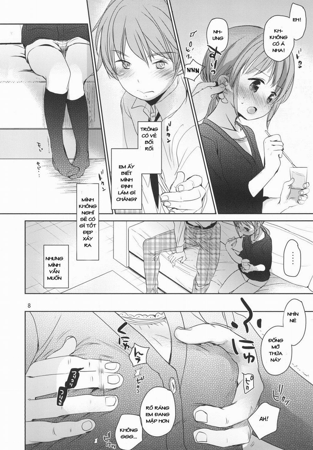 HentaiVN.net - Ảnh 7 - Chữa bệnh thích đồ ngọt cho em gái [Amai Okashi] - Oneshot