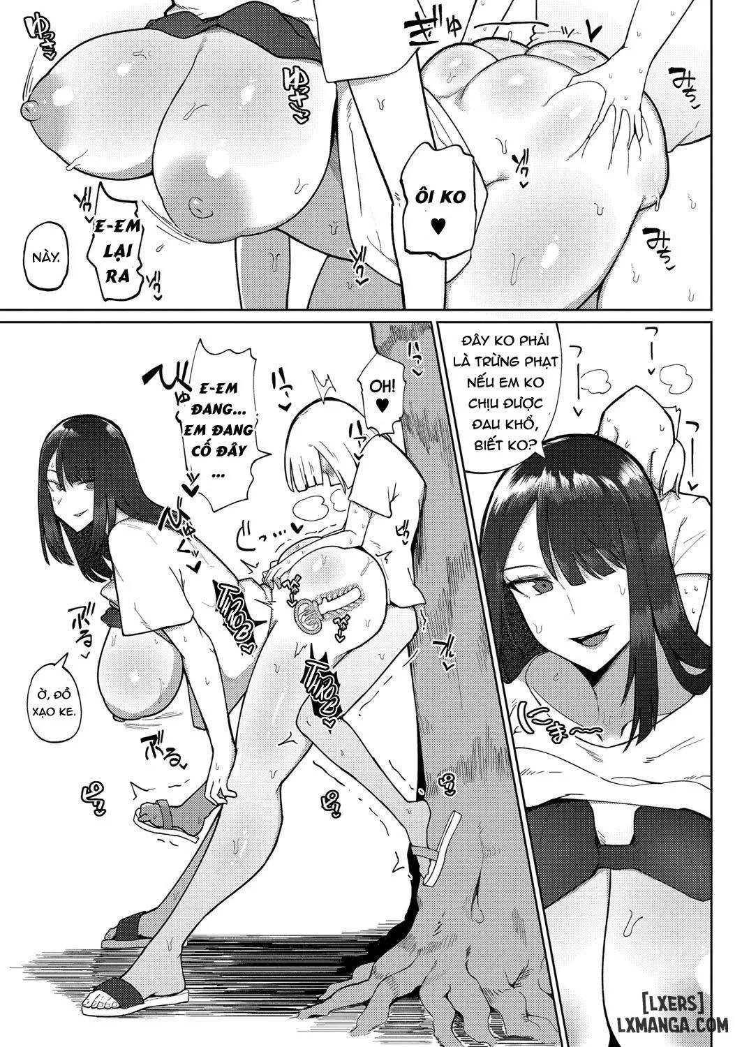 HentaiVN.net - Ảnh 21 - Kyoufu! Seiheki Hakai Onee-san - Oneshot