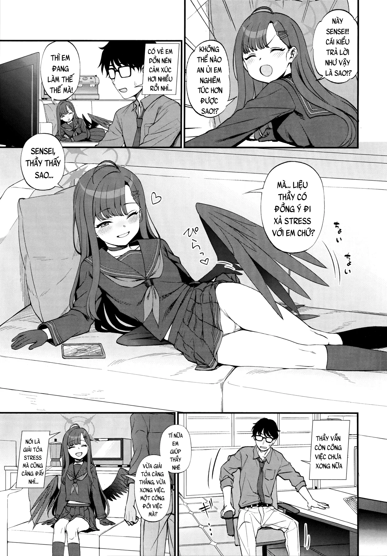 HentaiVN.net - Ảnh 3 - Sensei, em hỏi chút được không? - Sensei, em hỏi chút được không?