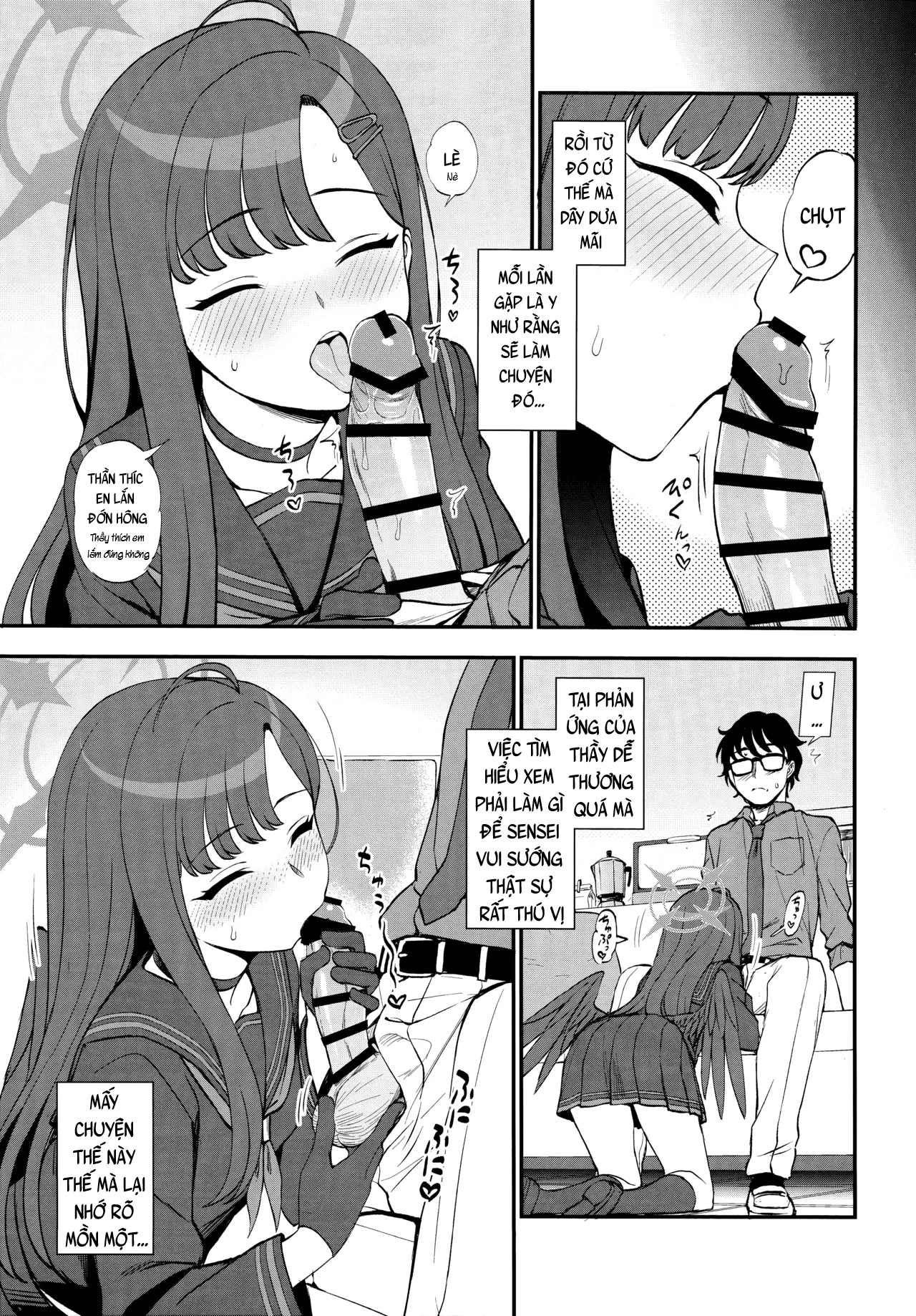 HentaiVN.net - Ảnh 5 - Sensei, em hỏi chút được không? - Sensei, em hỏi chút được không?