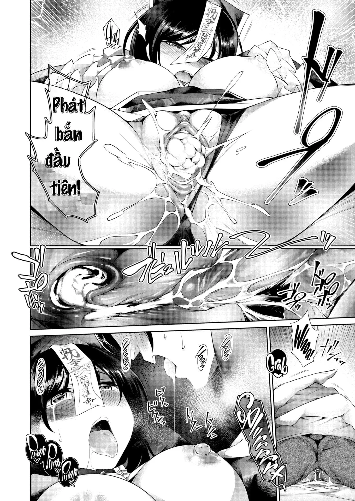 HentaiVN.net - Ảnh 11 - Hoan Lạc Cùng Những Nàng Cương Thi - Oneshot