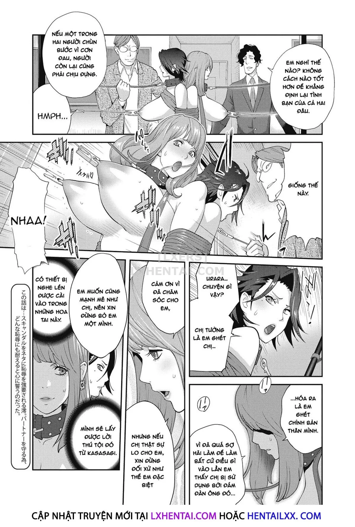 HentaiVN.net - Ảnh 7 - Nyuugyaku no Rudbeckia [乳虐のルドベキア] - Chap 5 - [END]