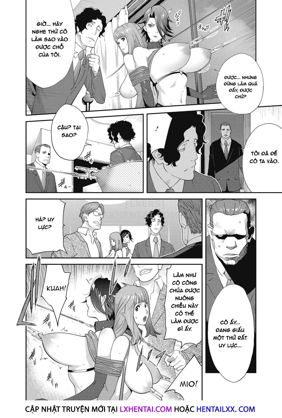 HentaiVN.net - Ảnh 8 - Nyuugyaku no Rudbeckia [乳虐のルドベキア] - Chap 5 - [END]