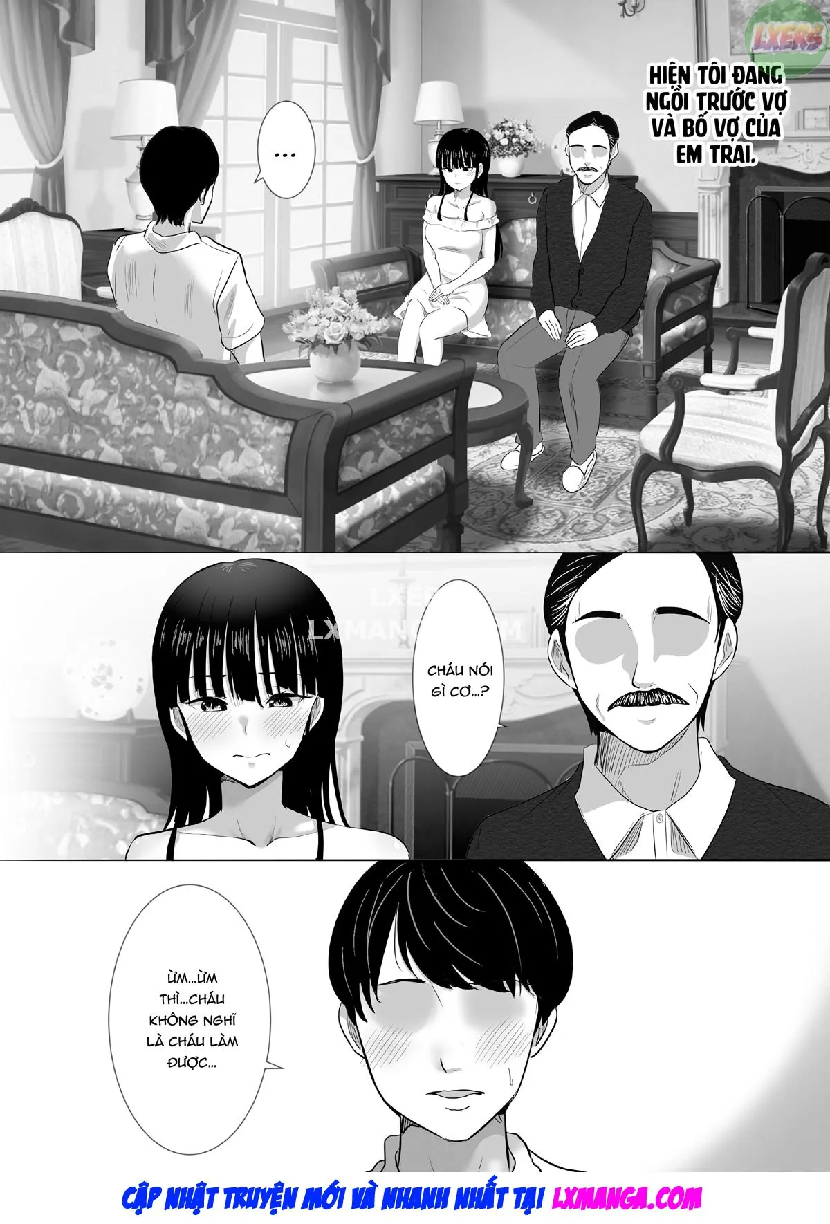 HentaiVN.net - Ảnh 10 - Family Obligations - Chap 1