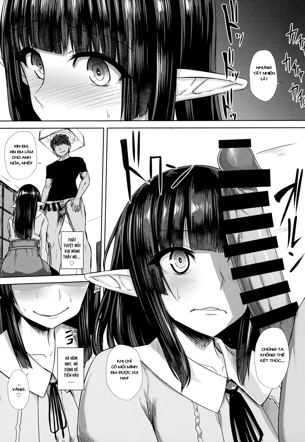 HentaiVN.net - Ảnh 17 - Lý do lỗ đít bị to [The Reason why Her (Elf) Asshole is Oversized; Kanojo (Elf) no Shiri no Ana ga Gabagabana Riyuu] - Oneshot