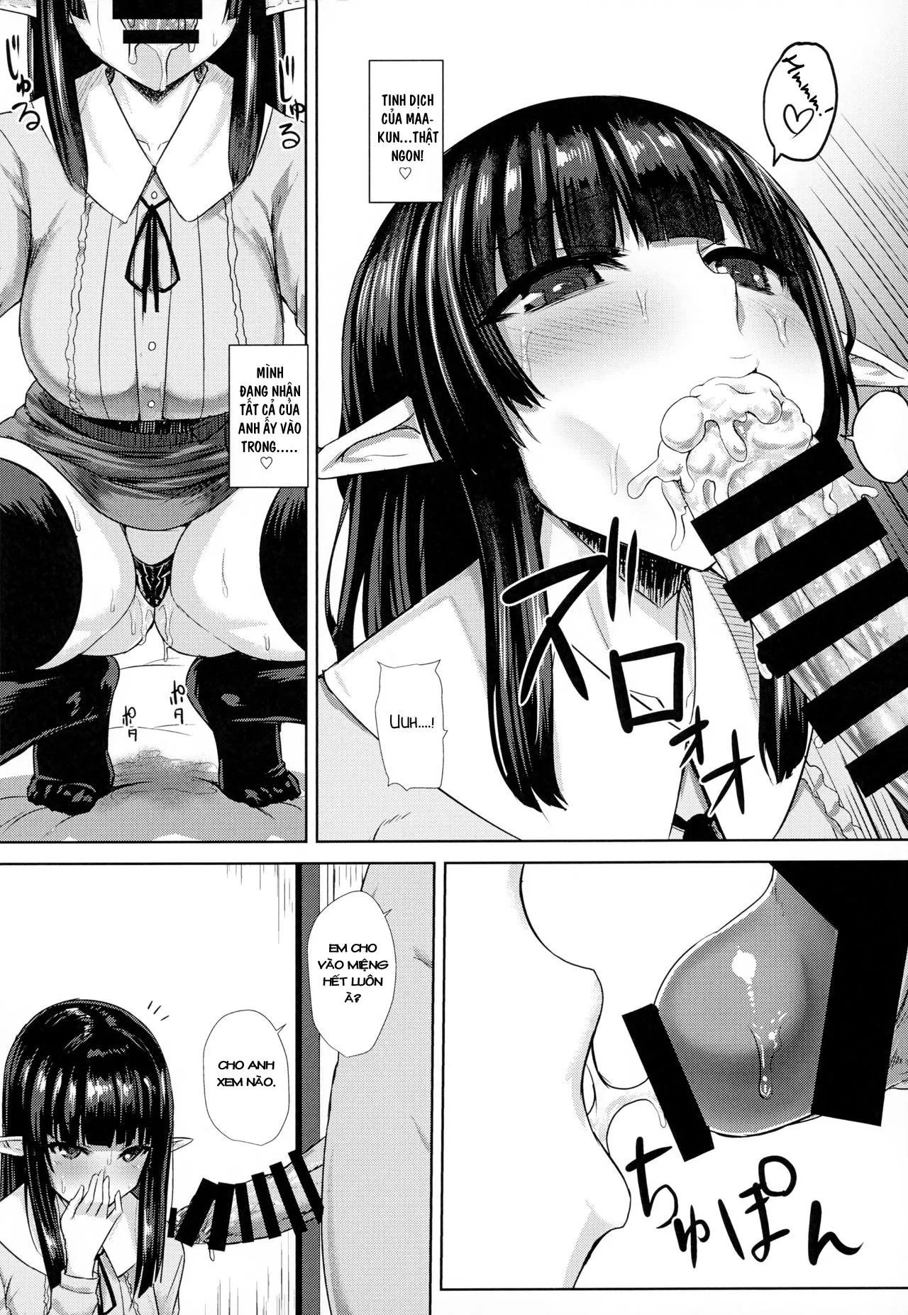 HentaiVN.net - Ảnh 20 - Lý do lỗ đít bị to [The Reason why Her (Elf) Asshole is Oversized; Kanojo (Elf) no Shiri no Ana ga Gabagabana Riyuu] - Oneshot