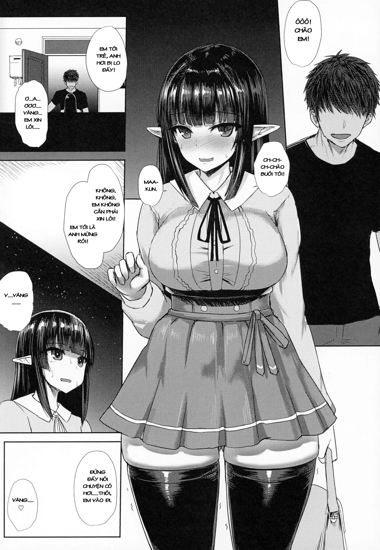 HentaiVN.net - Ảnh 6 - Lý do lỗ đít bị to [The Reason why Her (Elf) Asshole is Oversized; Kanojo (Elf) no Shiri no Ana ga Gabagabana Riyuu] - Oneshot