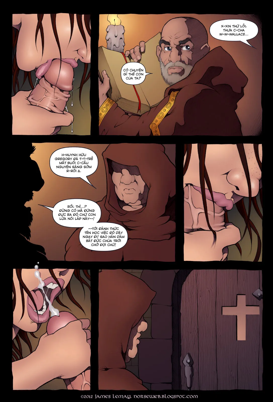 HentaiVN.net - Ảnh 10 - Bắc Âu thần thoại - Sự khởi đầu của Khiên Chiến Nữ [Norse- Dawn of The Shield Maiden] - Chap 1- Full màu
