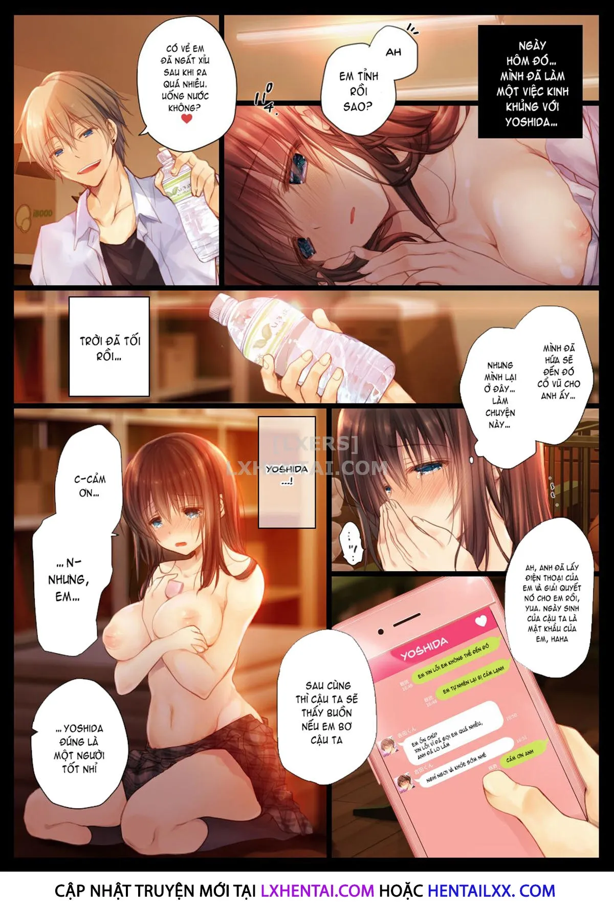 HentaiVN.net - Ảnh 8 - NTR Graduation Trip [Netorare Gakuen Seikatsu; Netorare Sotsugyou Ryokou] - Chap 3 - [END]