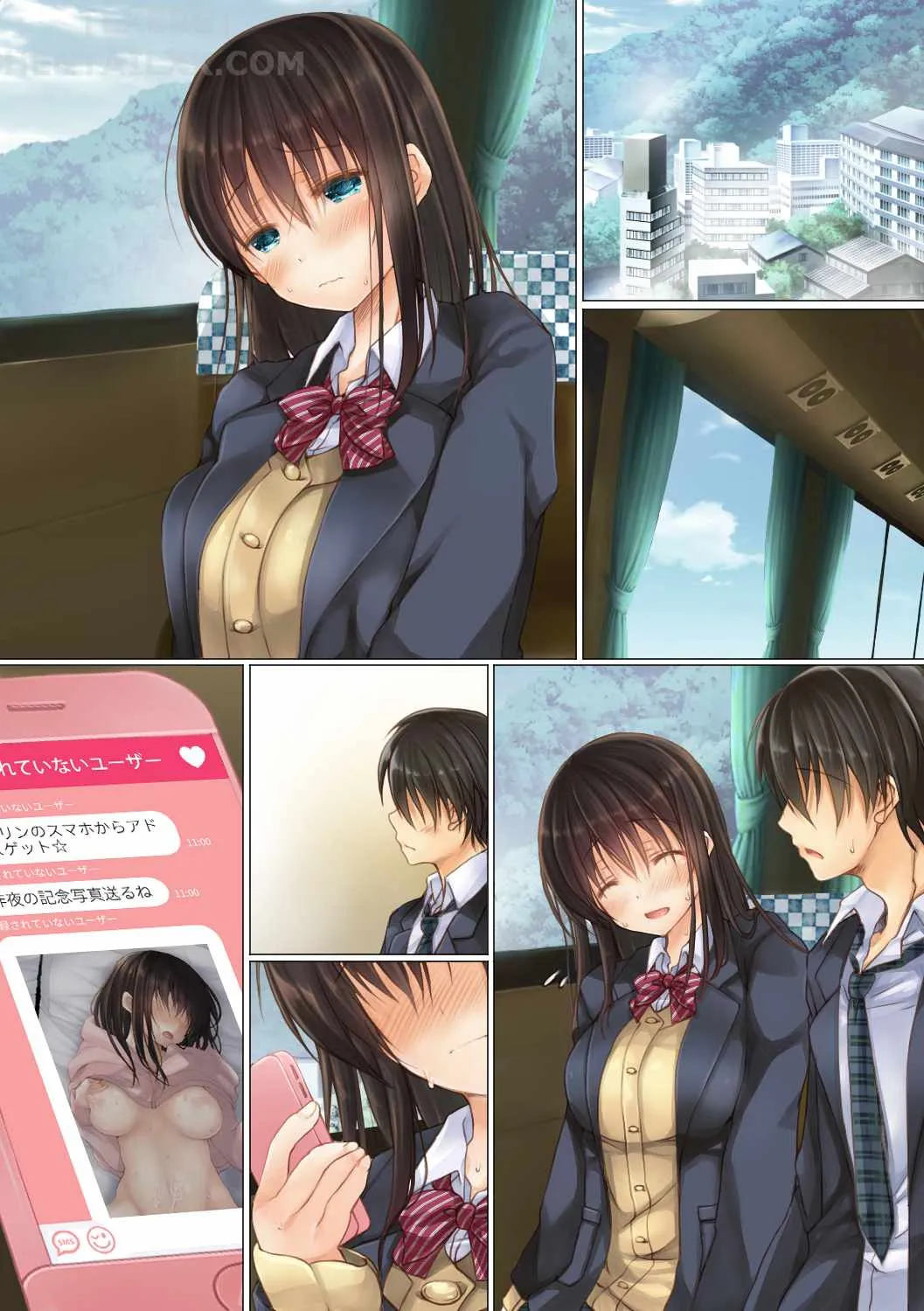 HentaiVN.net - Ảnh 24 - NTR Graduation Trip [Netorare Gakuen Seikatsu; Netorare Sotsugyou Ryokou] - Chap 1 - Artist CG
