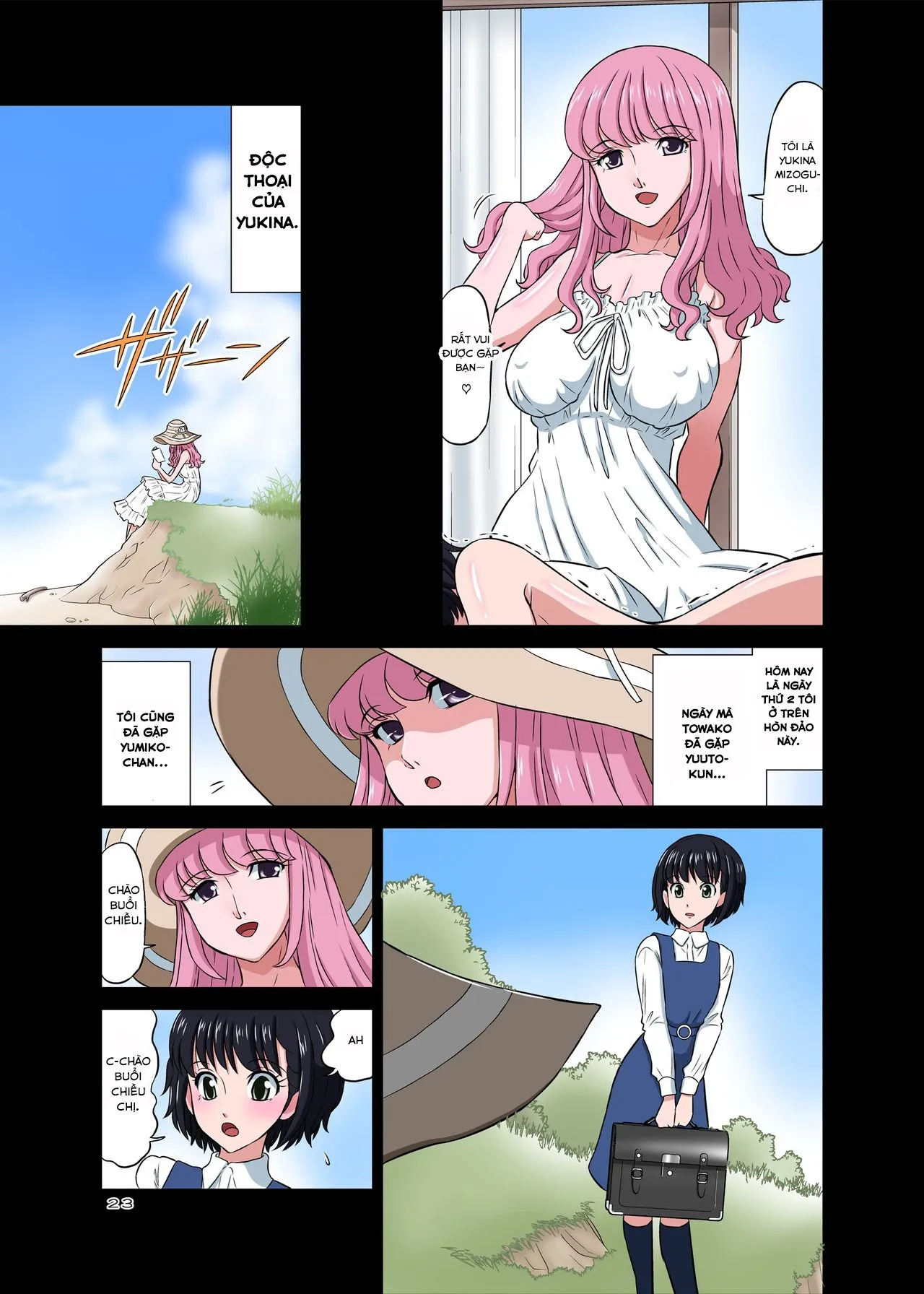HentaiVN.net - Ảnh 23 - Hamabe de Hirotta Shounen to Shoujo o Make Love Sasete Mita - Oneshot