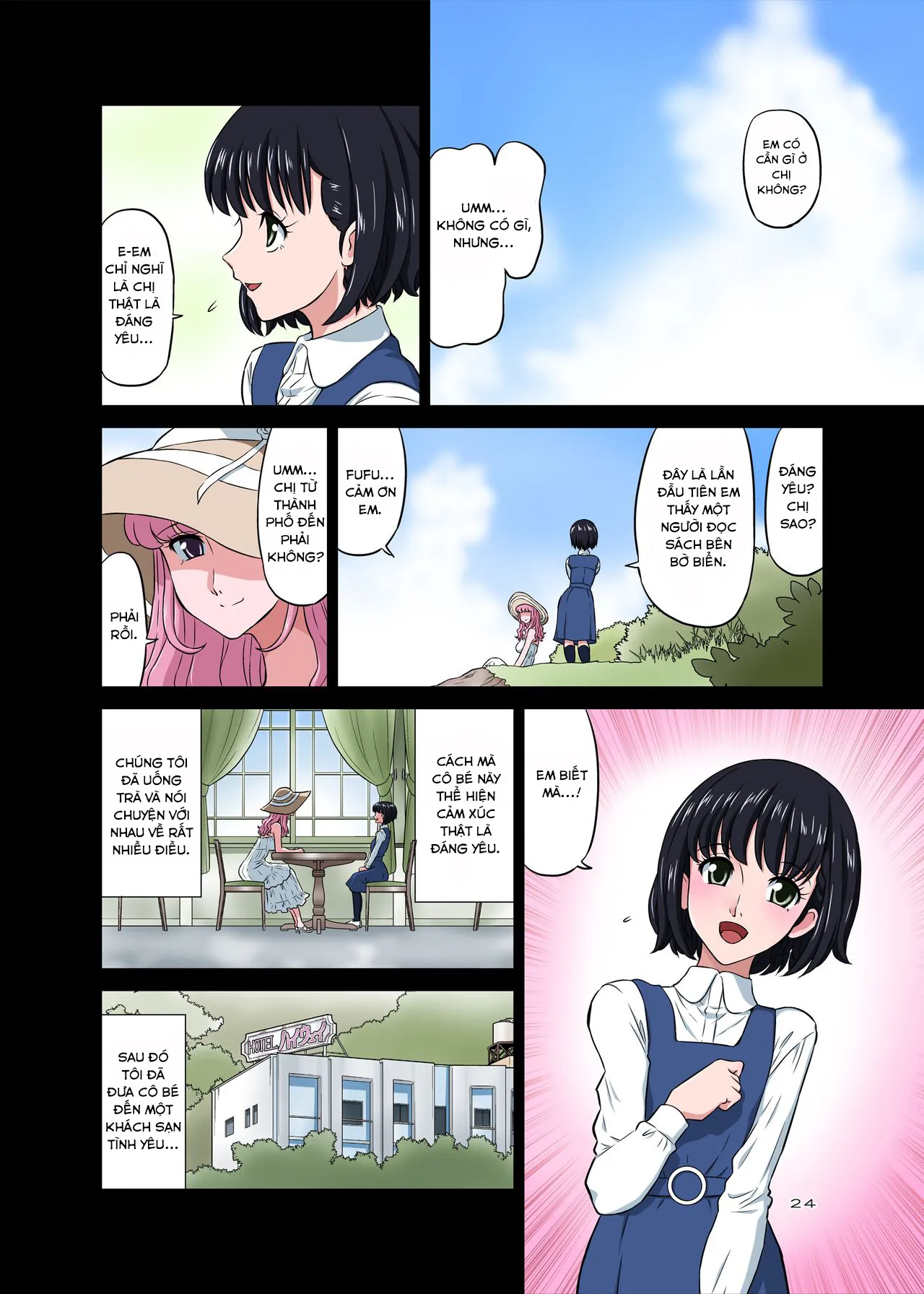 HentaiVN.net - Ảnh 24 - Hamabe de Hirotta Shounen to Shoujo o Make Love Sasete Mita - Oneshot