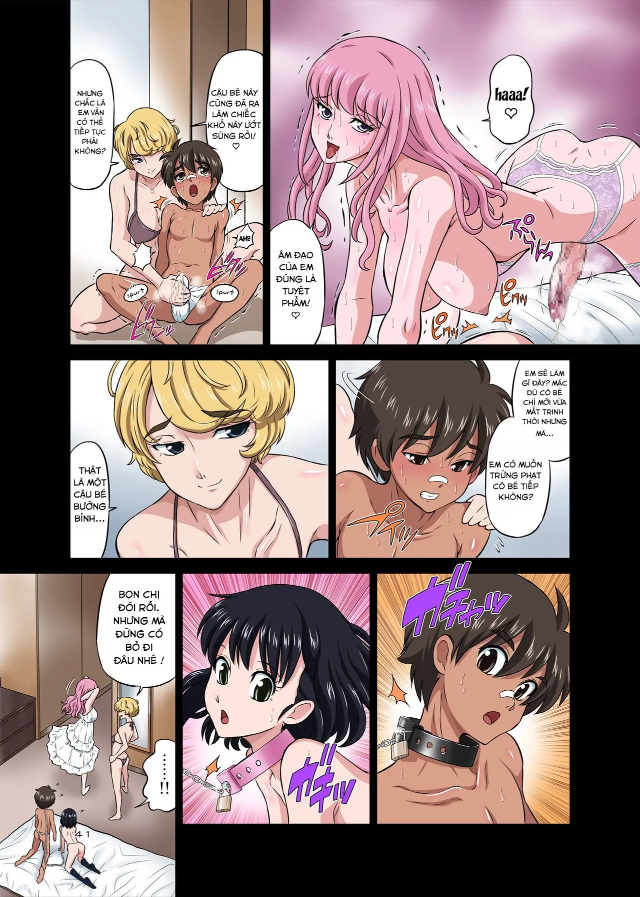 HentaiVN.net - Ảnh 41 - Hamabe de Hirotta Shounen to Shoujo o Make Love Sasete Mita - Oneshot