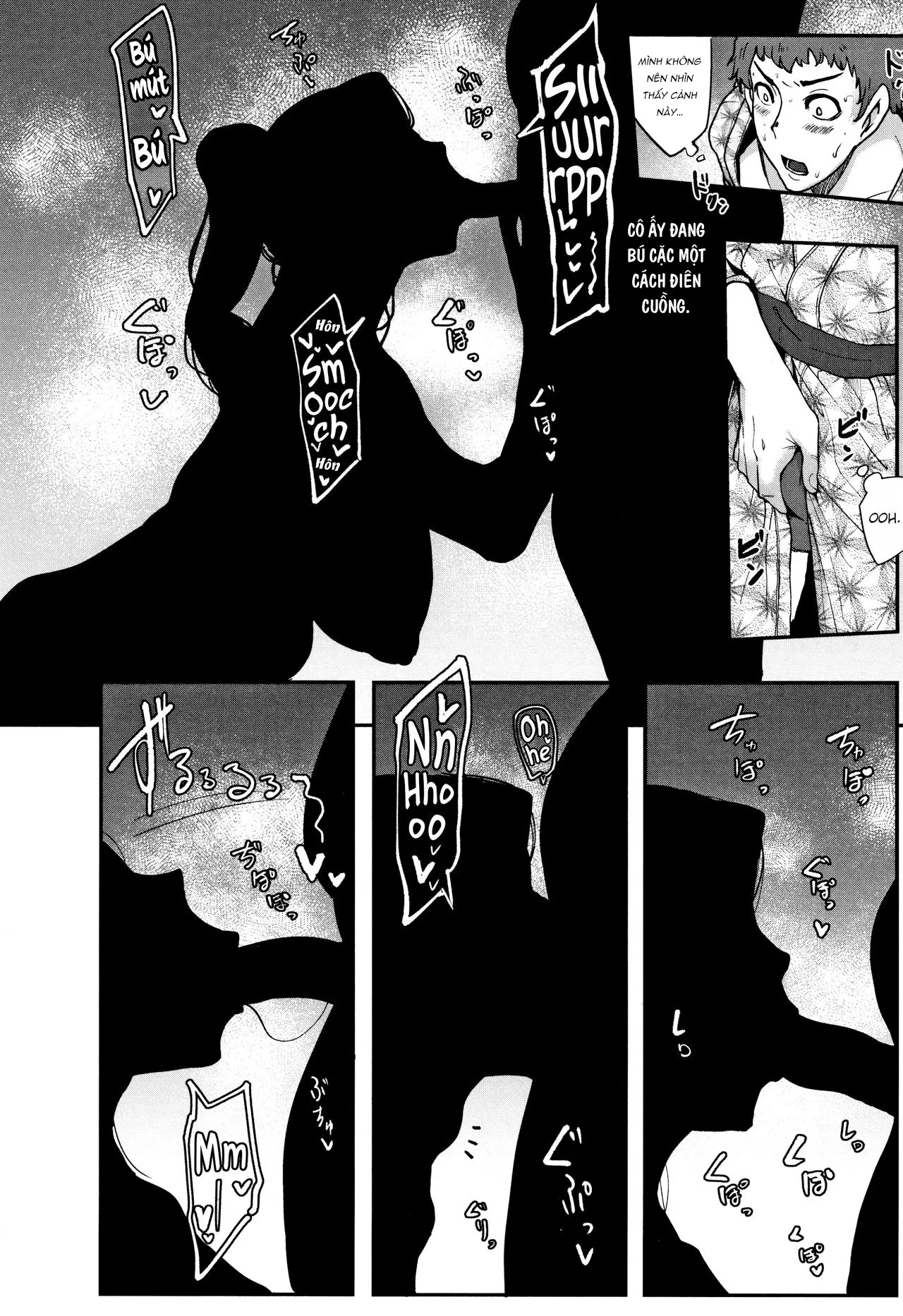 HentaiVN.net - Ảnh 11 - Người đàn bà dâm loạn [Kaiki! Koshifuri Onna; The Mysterious Hip-Shaking Lady] - Oneshot
