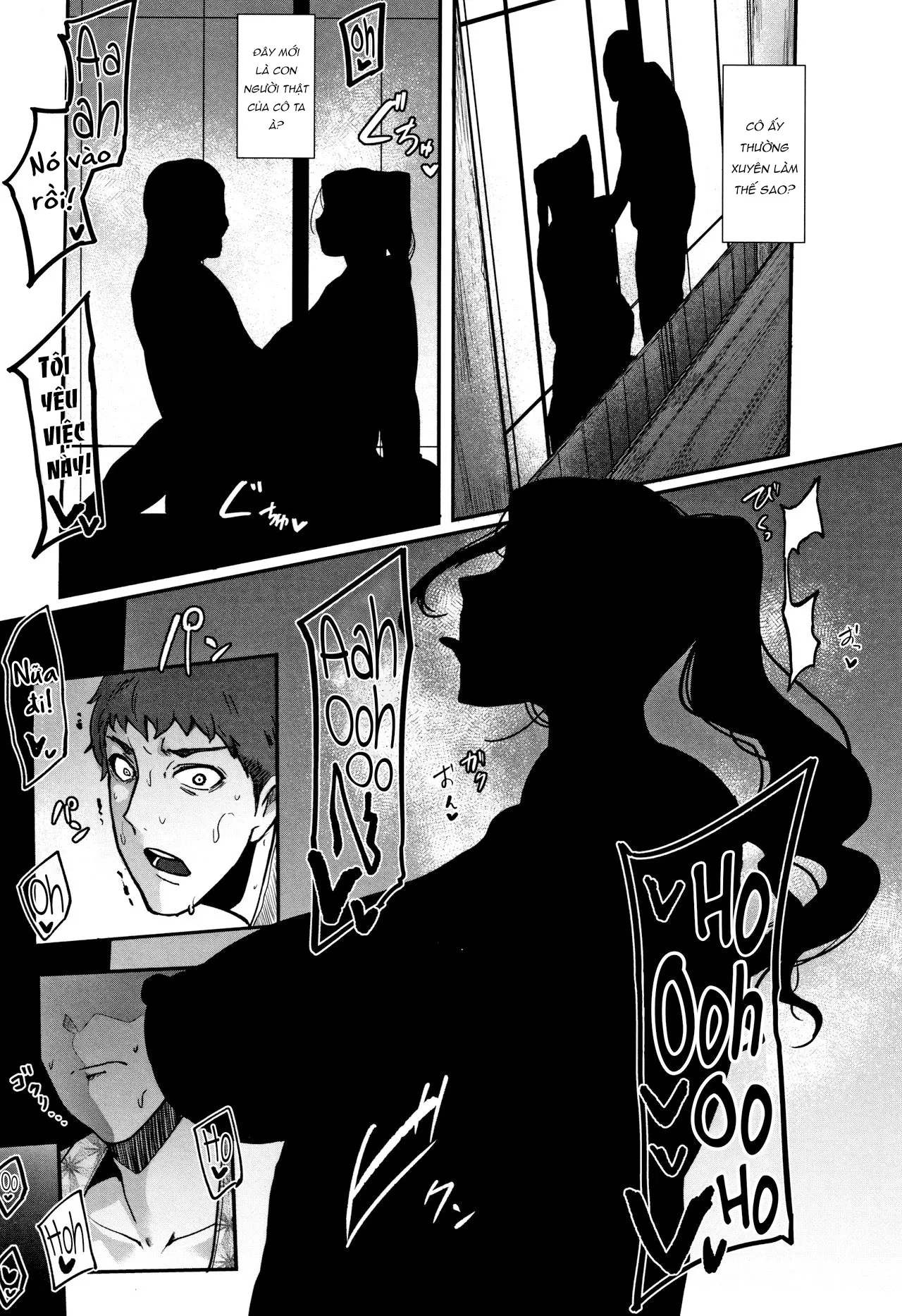 HentaiVN.net - Ảnh 12 - Người đàn bà dâm loạn [Kaiki! Koshifuri Onna; The Mysterious Hip-Shaking Lady] - Oneshot