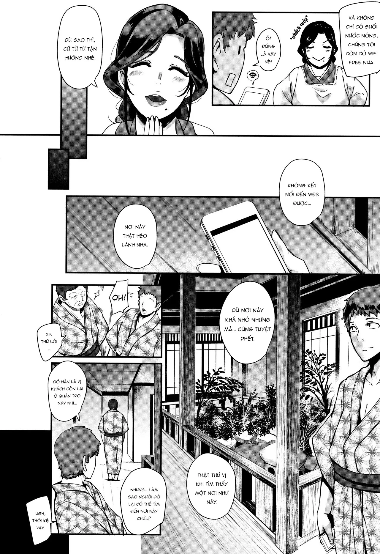 HentaiVN.net - Ảnh 5 - Người đàn bà dâm loạn [Kaiki! Koshifuri Onna; The Mysterious Hip-Shaking Lady] - Oneshot