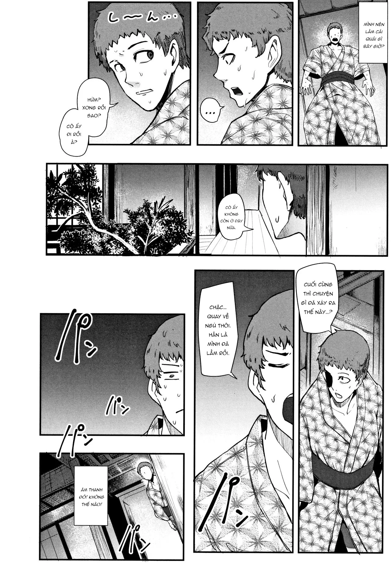 HentaiVN.net - Ảnh 9 - Người đàn bà dâm loạn [Kaiki! Koshifuri Onna; The Mysterious Hip-Shaking Lady] - Oneshot