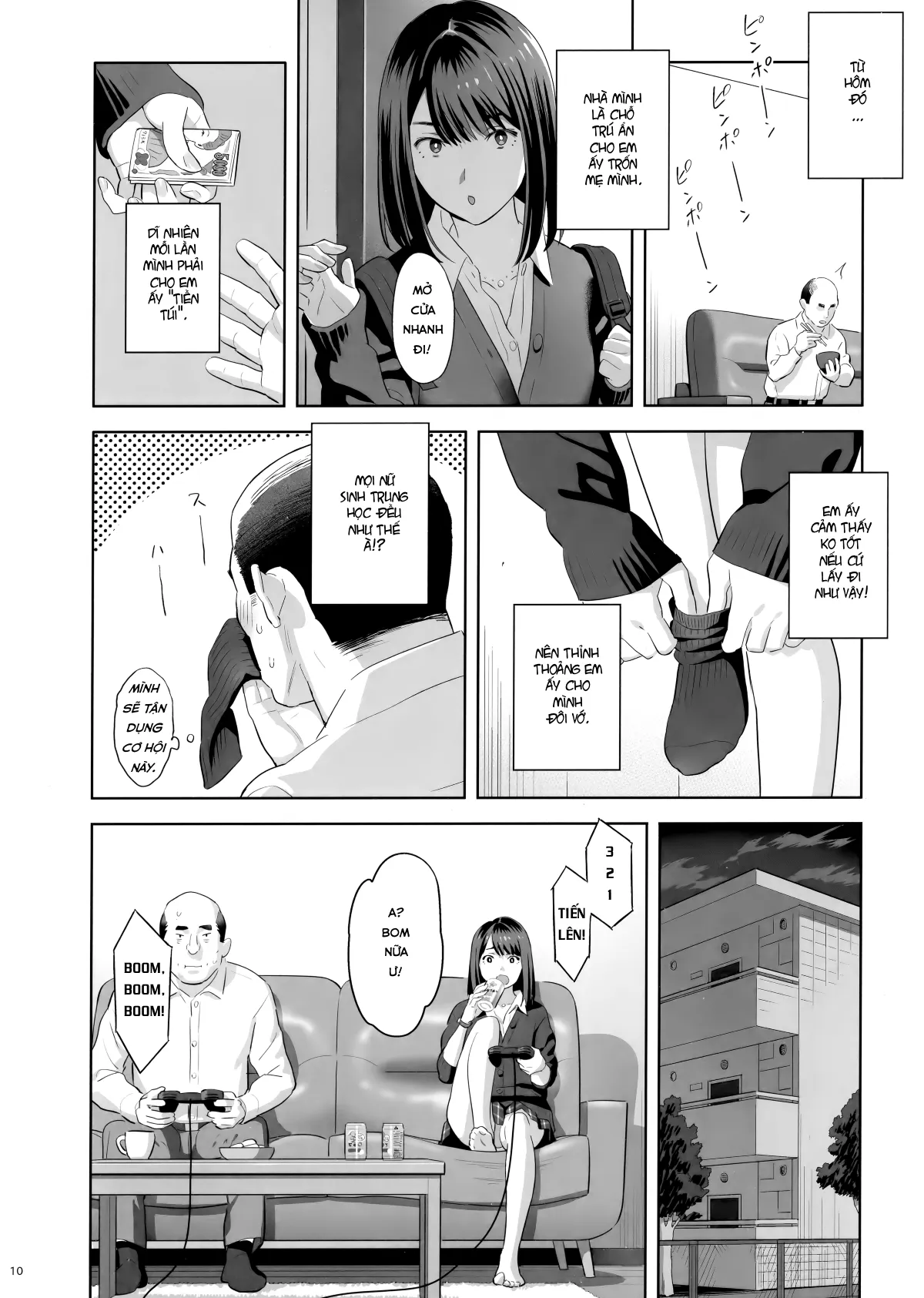 HentaiVN.net - Ảnh 9 - Tonari no JK ni Odosarete Irihiraretemasu - Oneshot