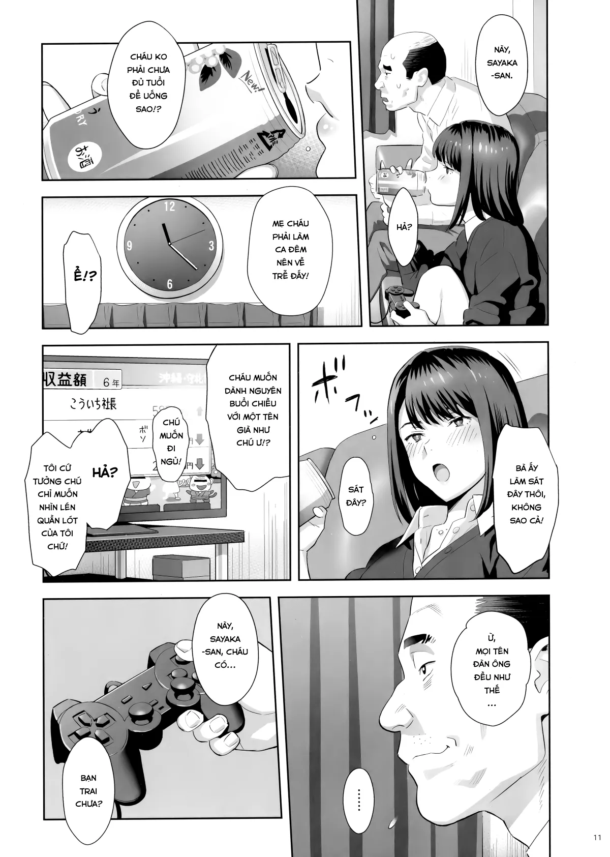HentaiVN.net - Ảnh 10 - Tonari no JK ni Odosarete Irihiraretemasu - Oneshot