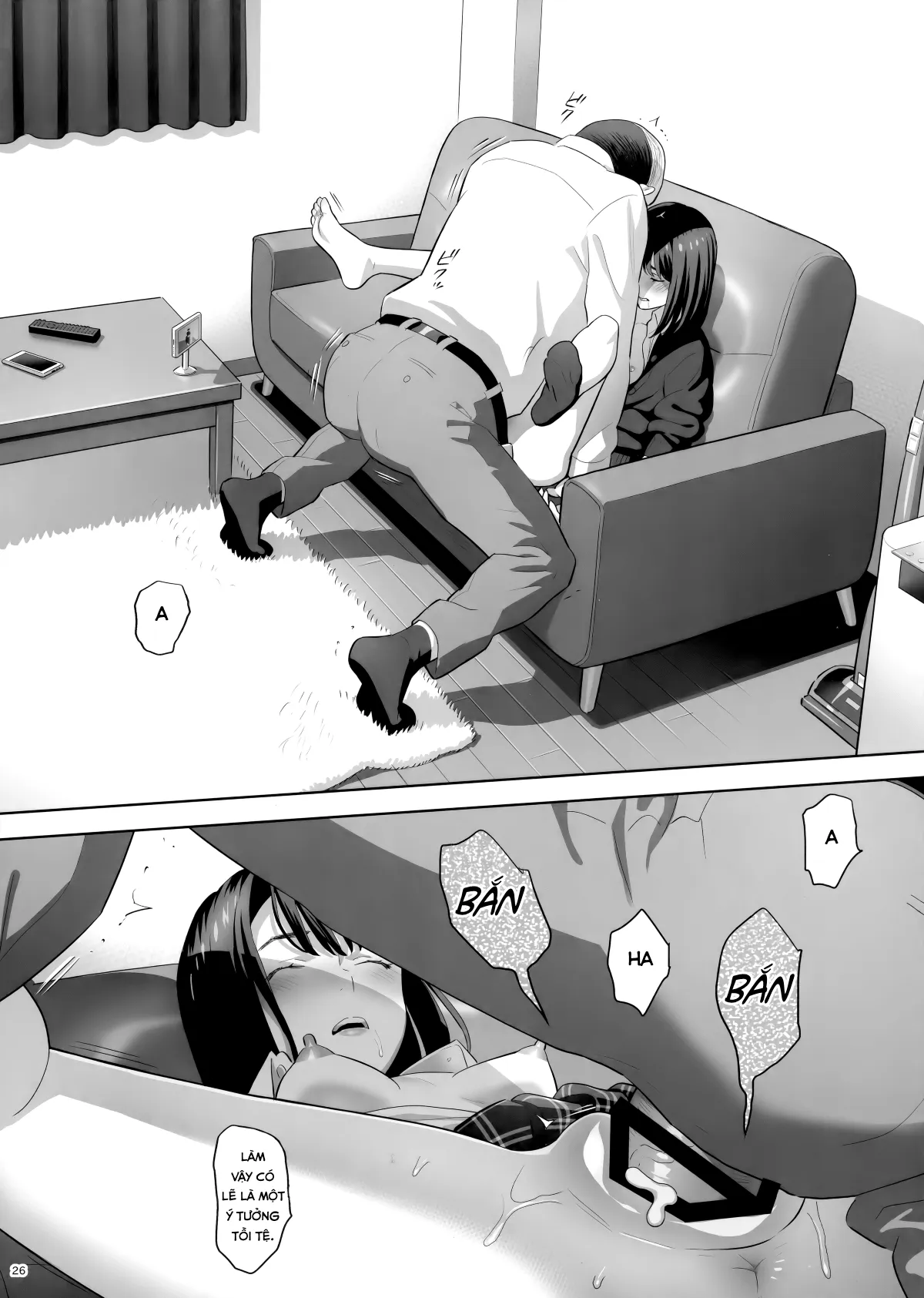 HentaiVN.net - Ảnh 25 - Tonari no JK ni Odosarete Irihiraretemasu - Oneshot