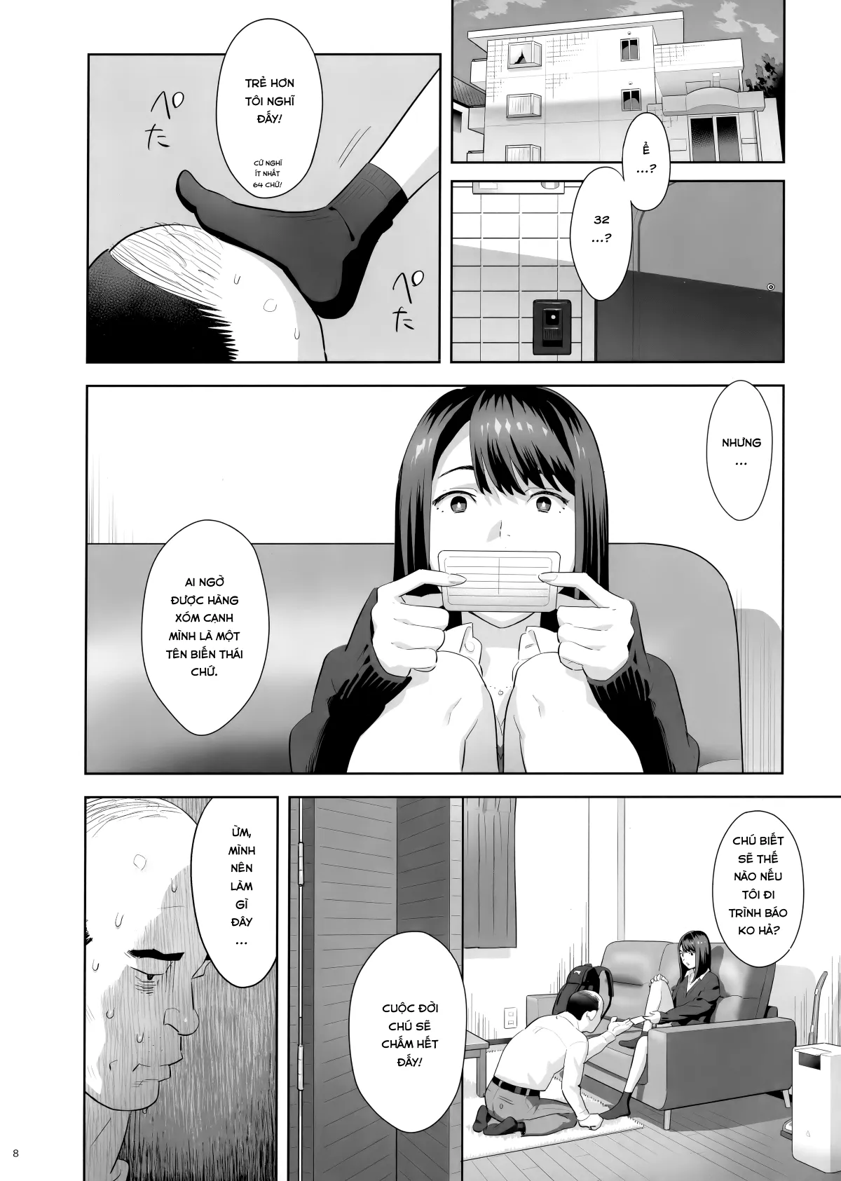HentaiVN.net - Ảnh 7 - Tonari no JK ni Odosarete Irihiraretemasu - Oneshot