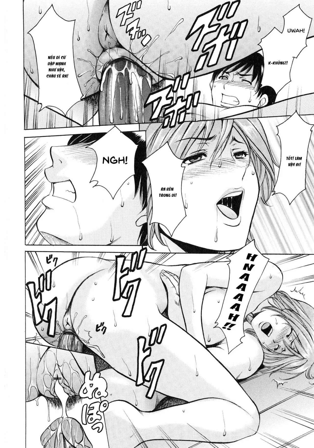 HentaiVN.net - Ảnh 17 - Yuuwaku no Toshiue Apartment - Chap 1