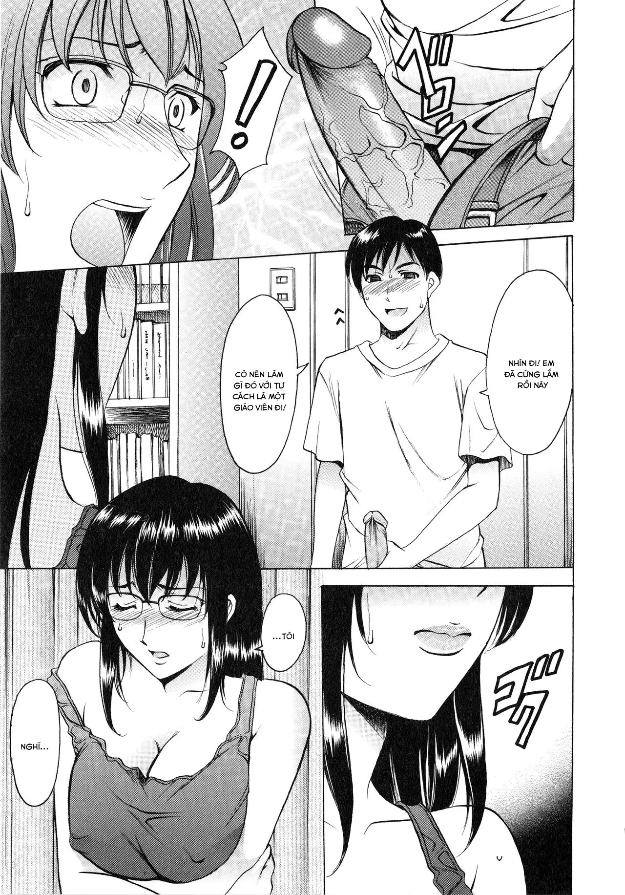 HentaiVN.net - Ảnh 14 - Yuuwaku no Toshiue Apartment - Chap 2
