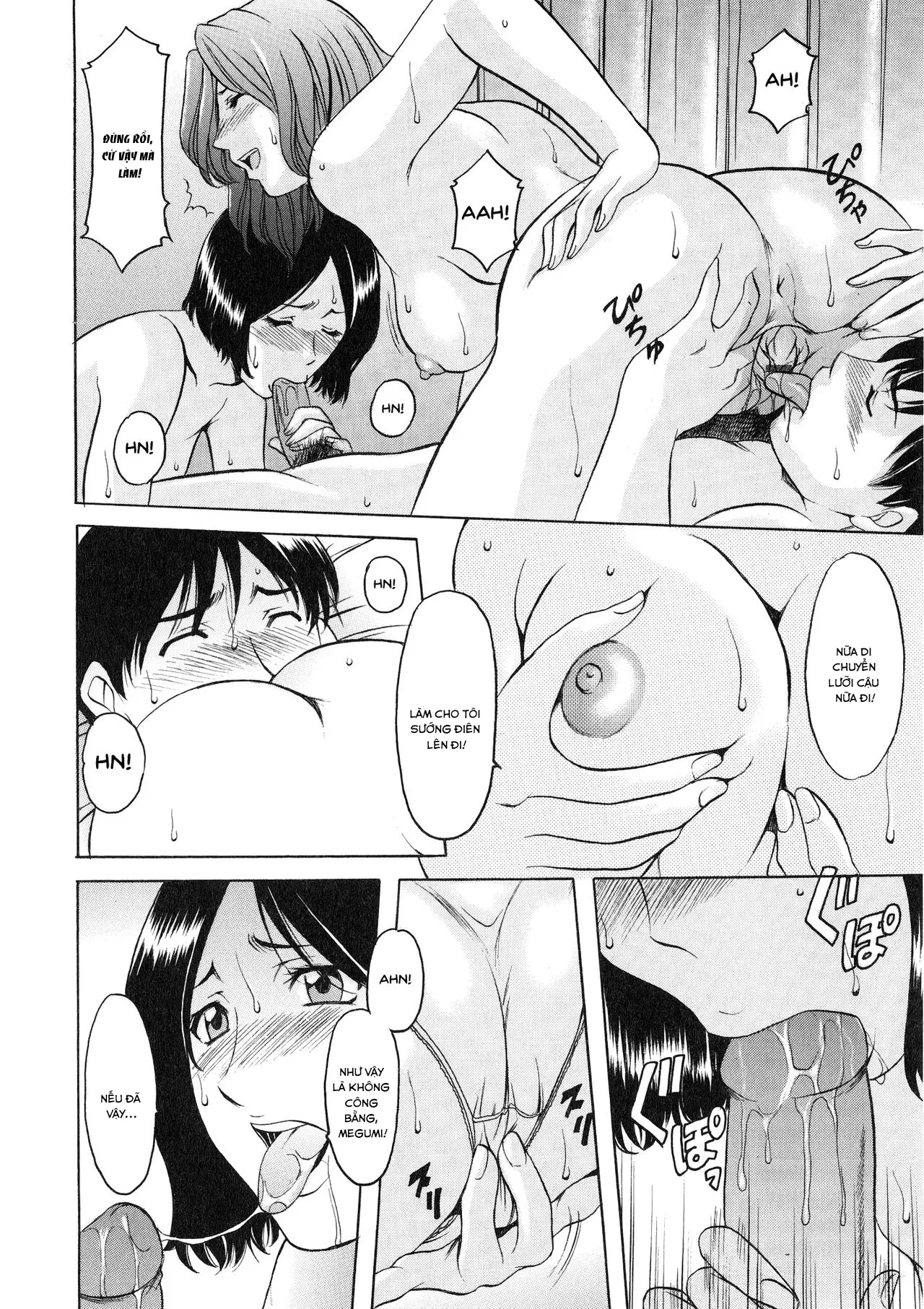 HentaiVN.net - Ảnh 13 - Yuuwaku no Toshiue Apartment - Chap 3