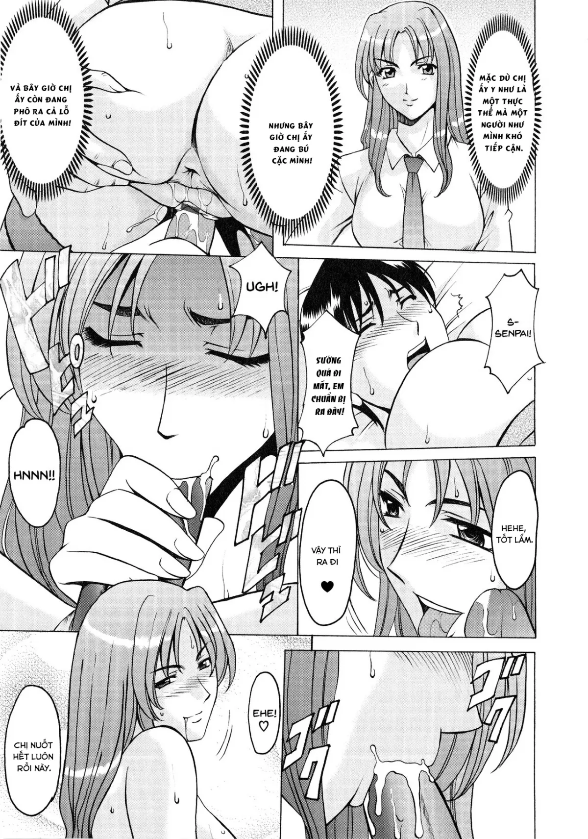 HentaiVN.net - Ảnh 16 - Yuuwaku no Toshiue Apartment - Chap 4