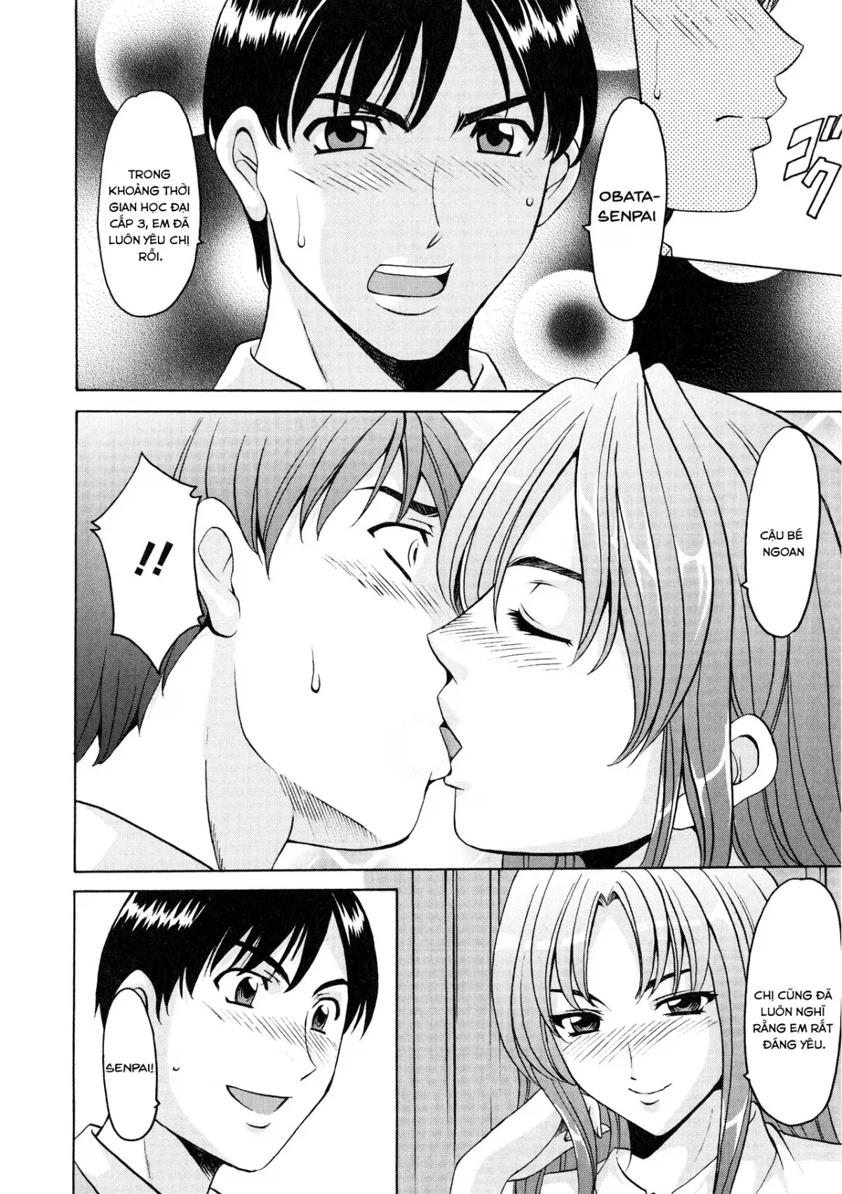 HentaiVN.net - Ảnh 9 - Yuuwaku no Toshiue Apartment - Chap 4