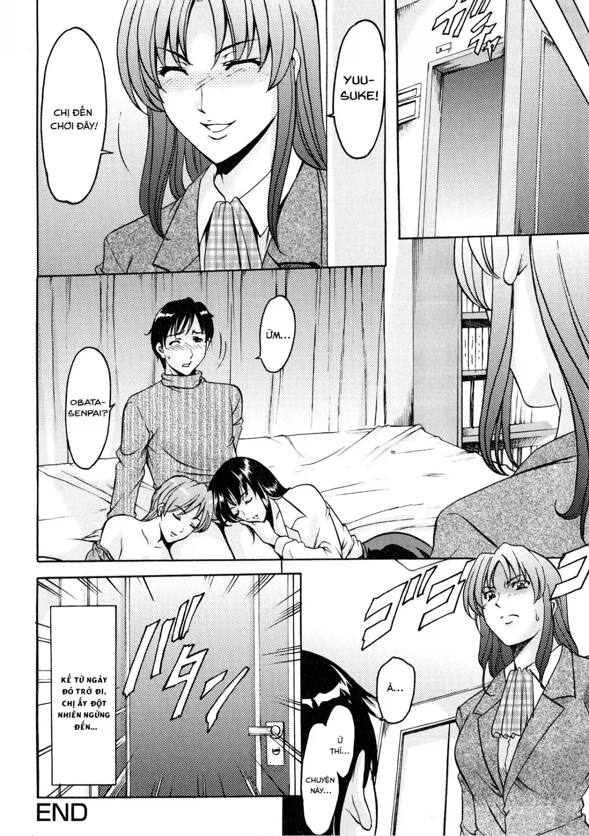HentaiVN.net - Ảnh 21 - Yuuwaku no Toshiue Apartment - Chap 5