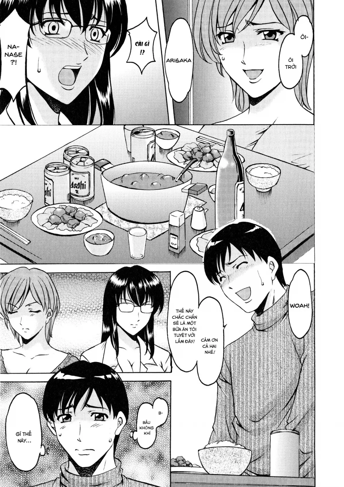 HentaiVN.net - Ảnh 6 - Yuuwaku no Toshiue Apartment - Chap 5