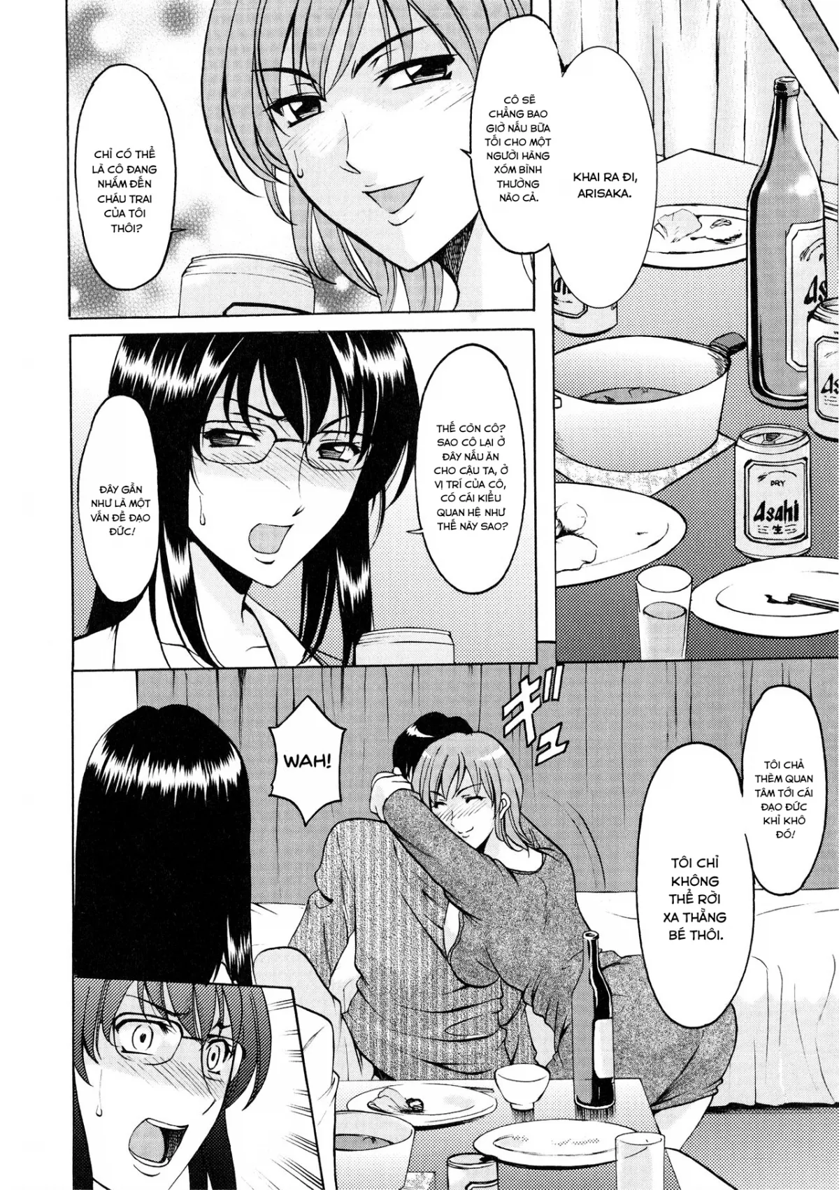 HentaiVN.net - Ảnh 7 - Yuuwaku no Toshiue Apartment - Chap 5