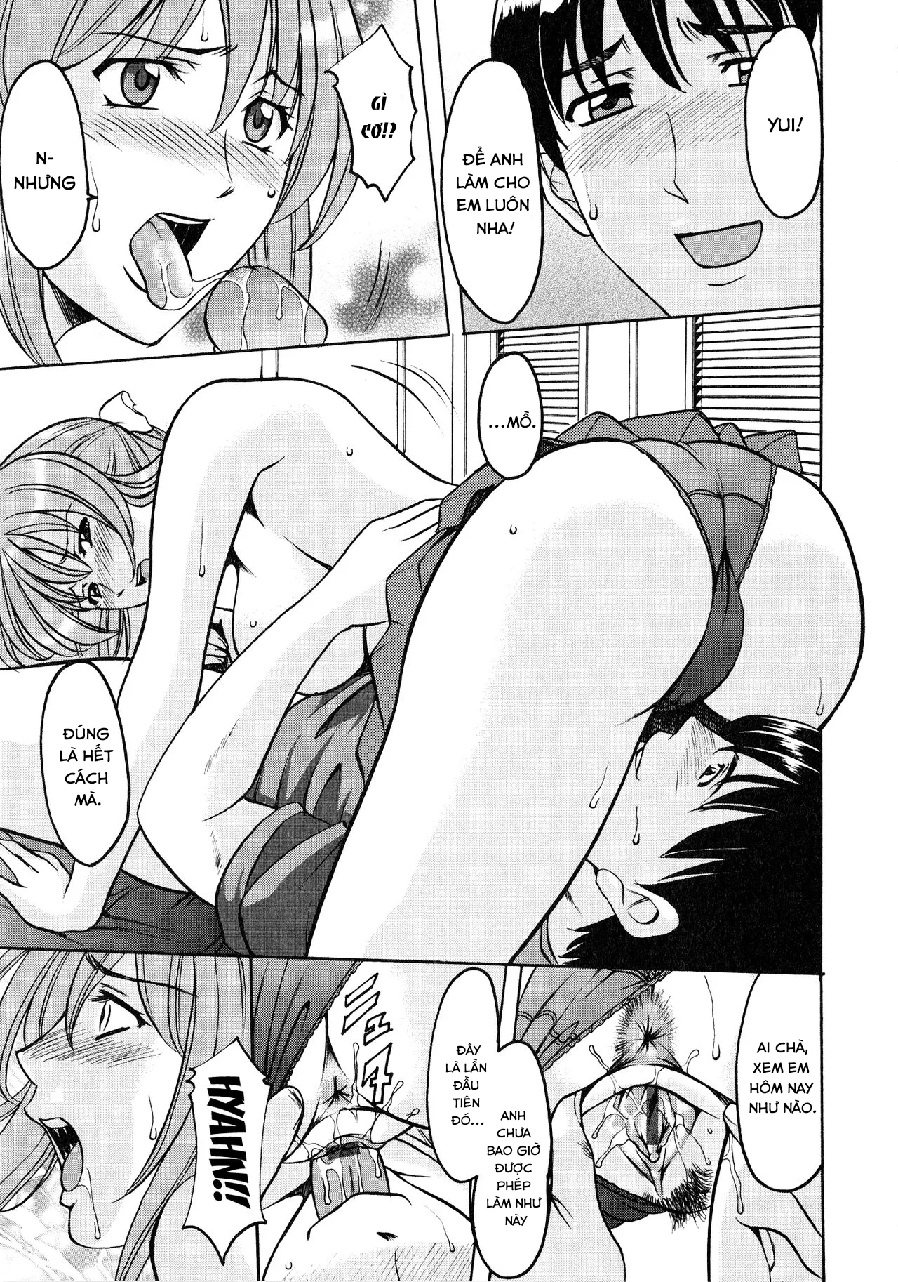 HentaiVN.net - Ảnh 10 - Yuuwaku no Toshiue Apartment - Chap 6