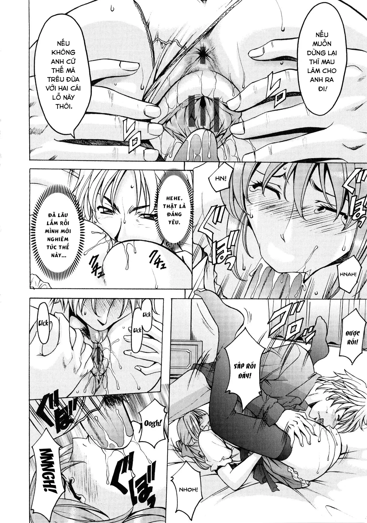 HentaiVN.net - Ảnh 11 - Yuuwaku no Toshiue Apartment - Chap 7