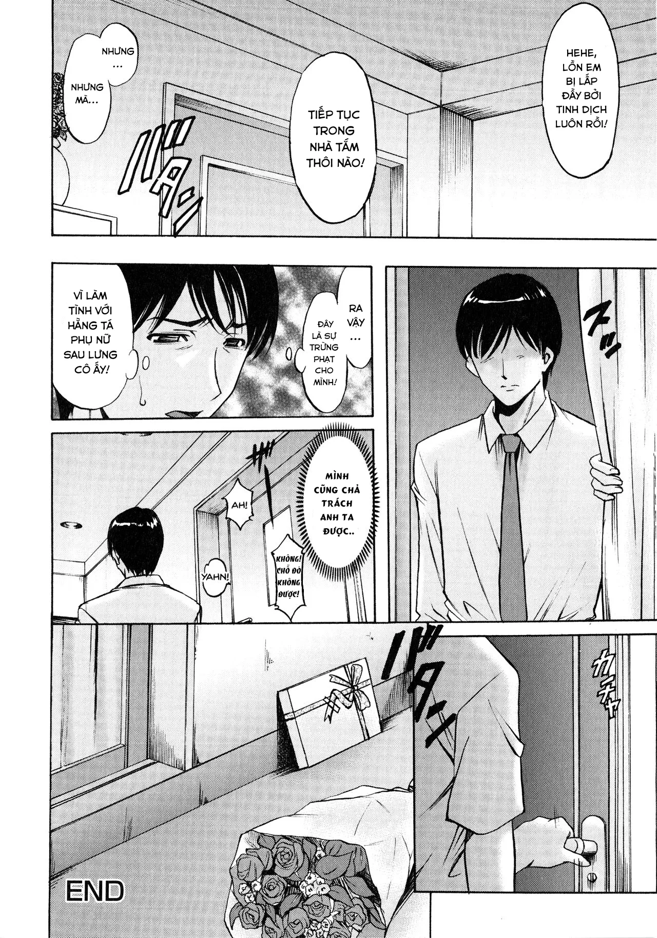 HentaiVN.net - Ảnh 21 - Yuuwaku no Toshiue Apartment - Chap 7