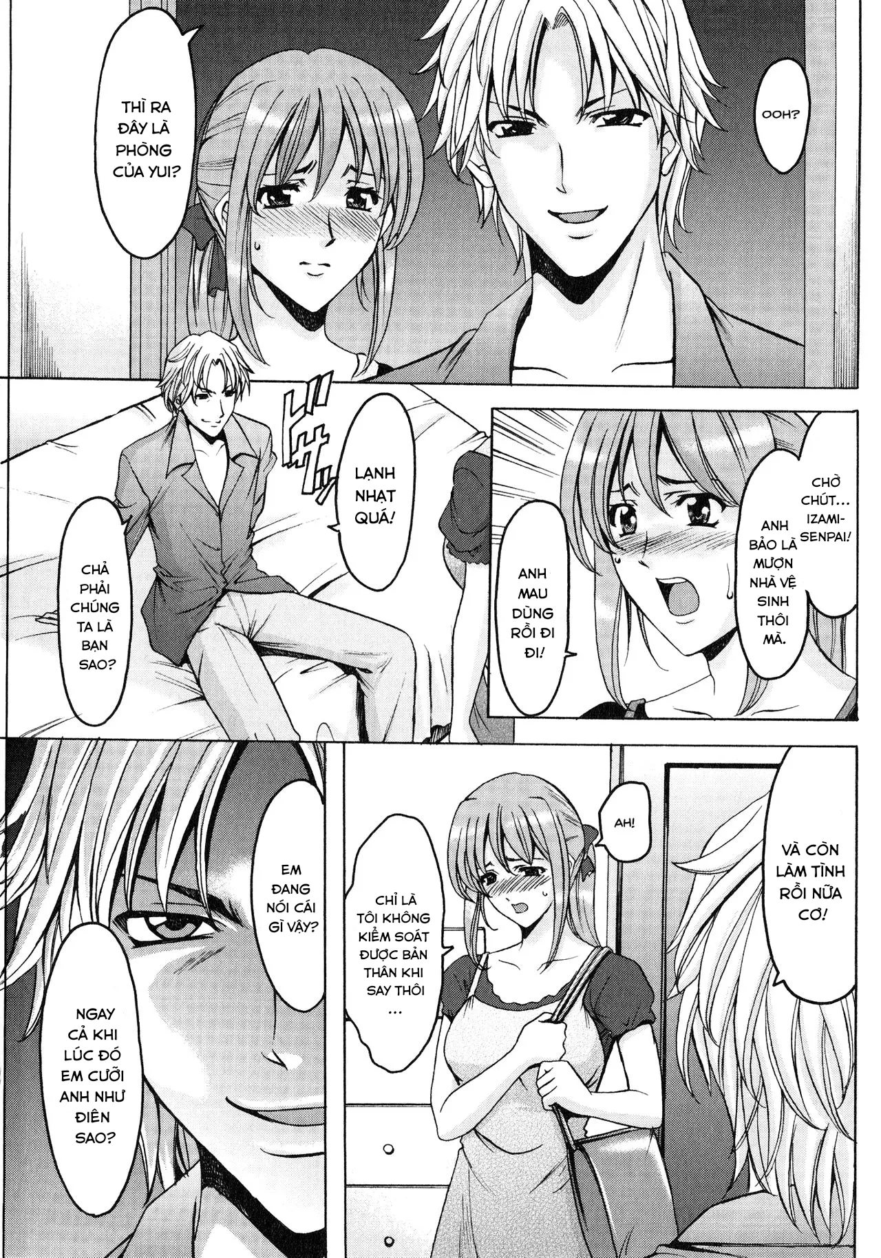 HentaiVN.net - Ảnh 5 - Yuuwaku no Toshiue Apartment - Chap 7