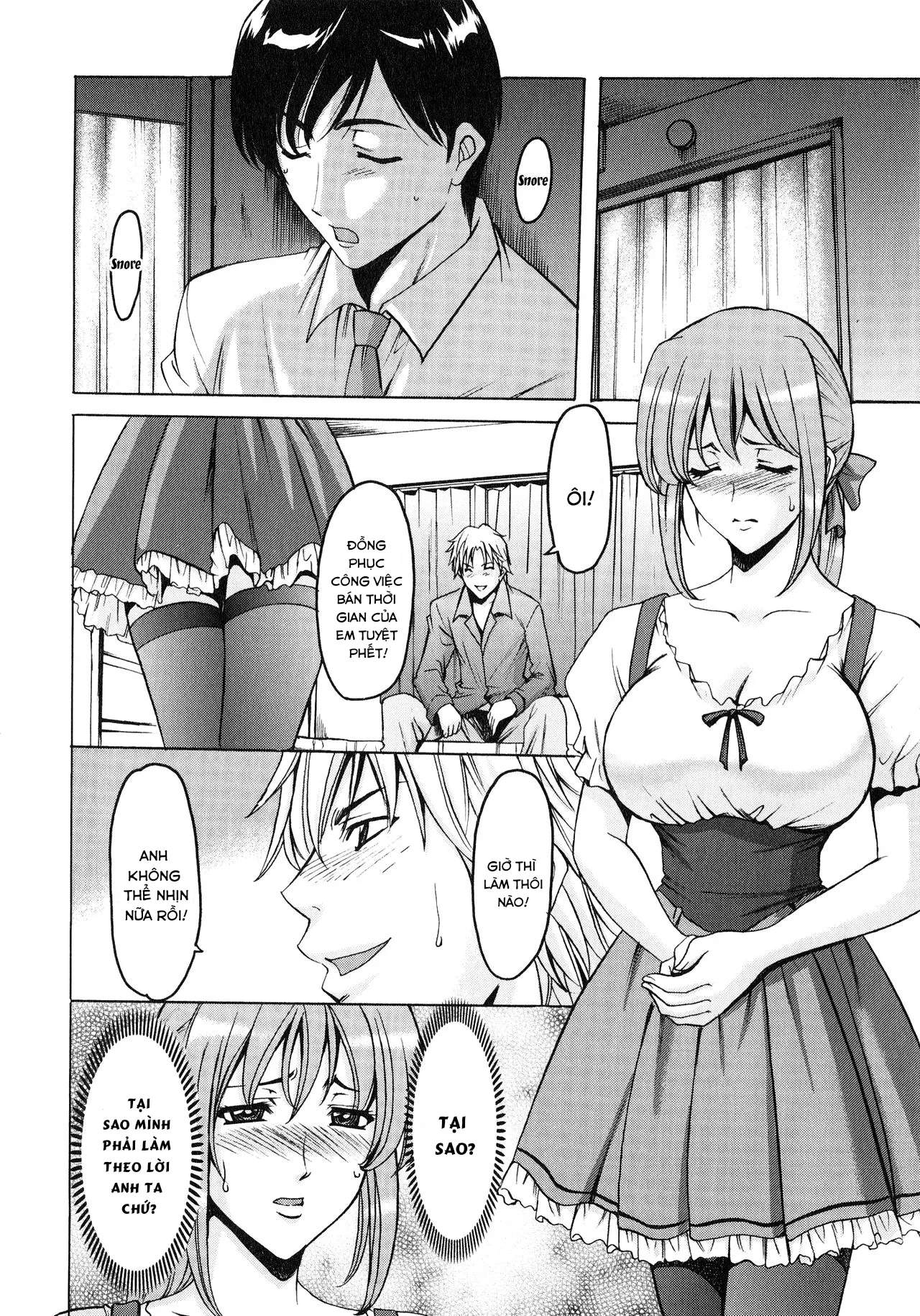 HentaiVN.net - Ảnh 7 - Yuuwaku no Toshiue Apartment - Chap 7
