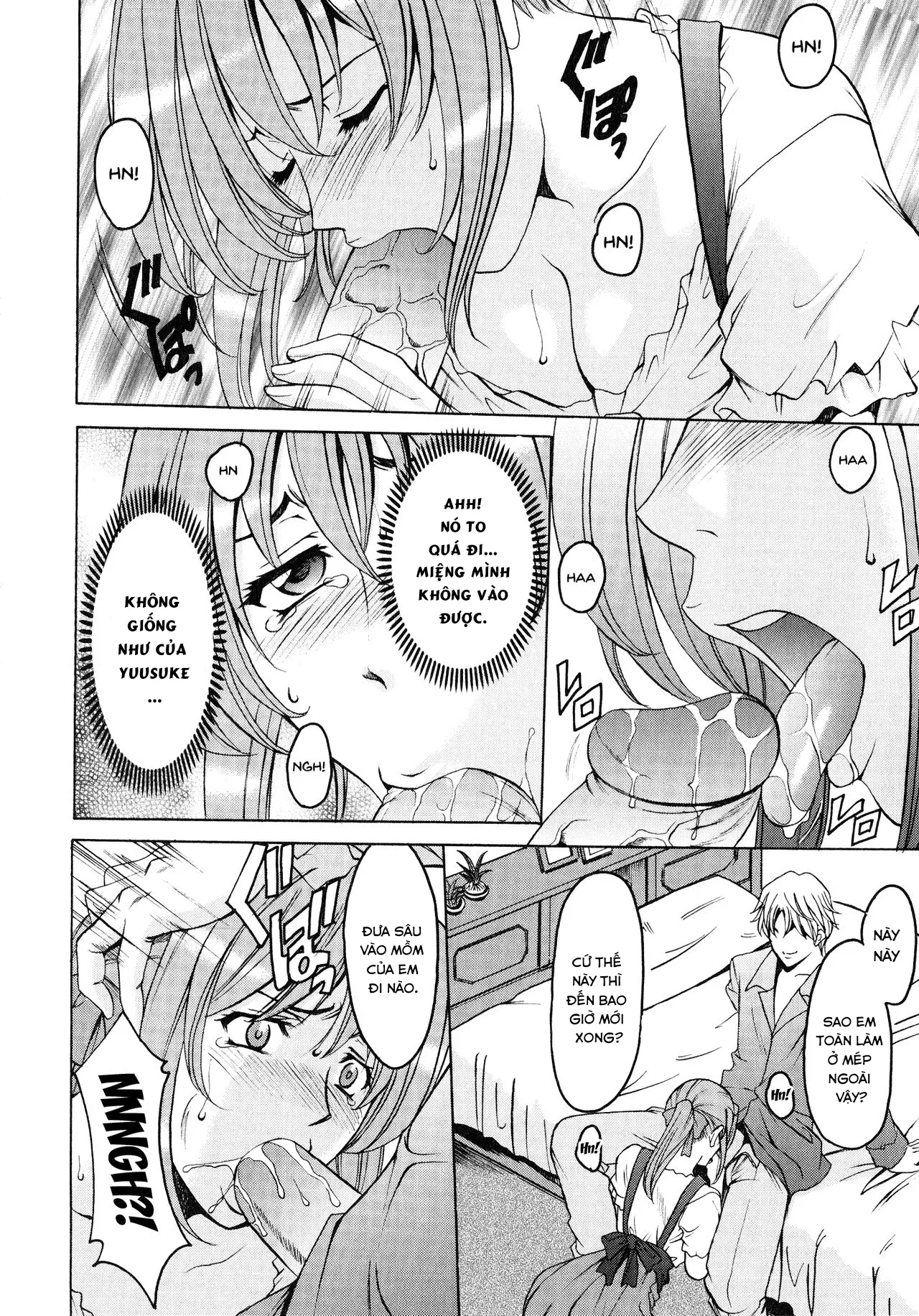 HentaiVN.net - Ảnh 9 - Yuuwaku no Toshiue Apartment - Chap 7