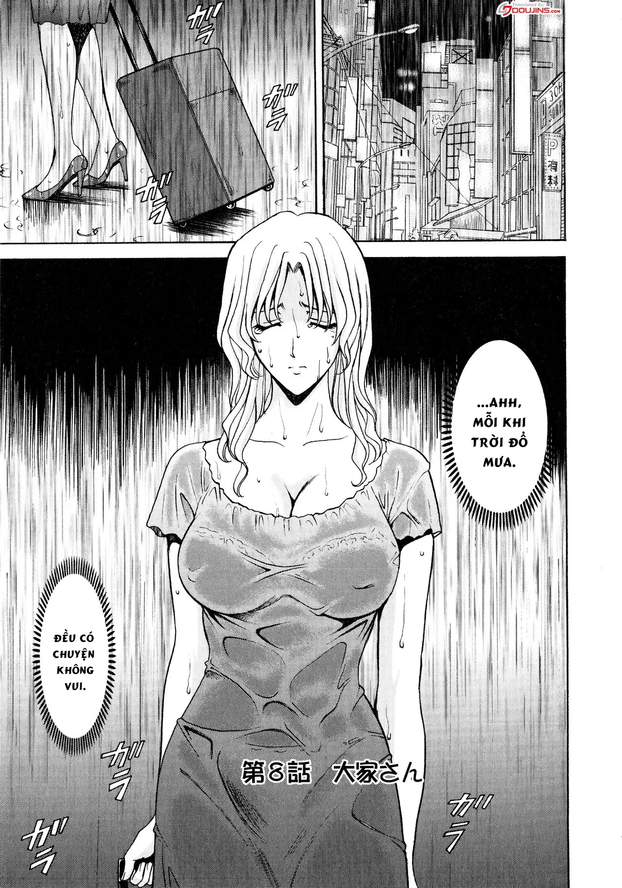 HentaiVN.net - Ảnh 3 - Yuuwaku no Toshiue Apartment - Chap 8