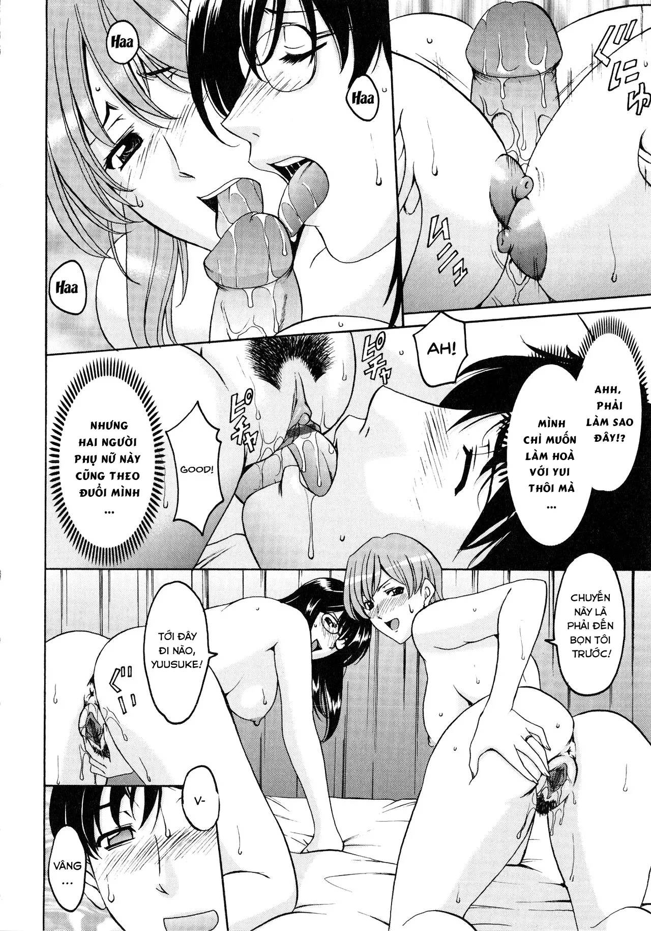 HentaiVN.net - Ảnh 12 - Yuuwaku no Toshiue Apartment - Chap 9 end