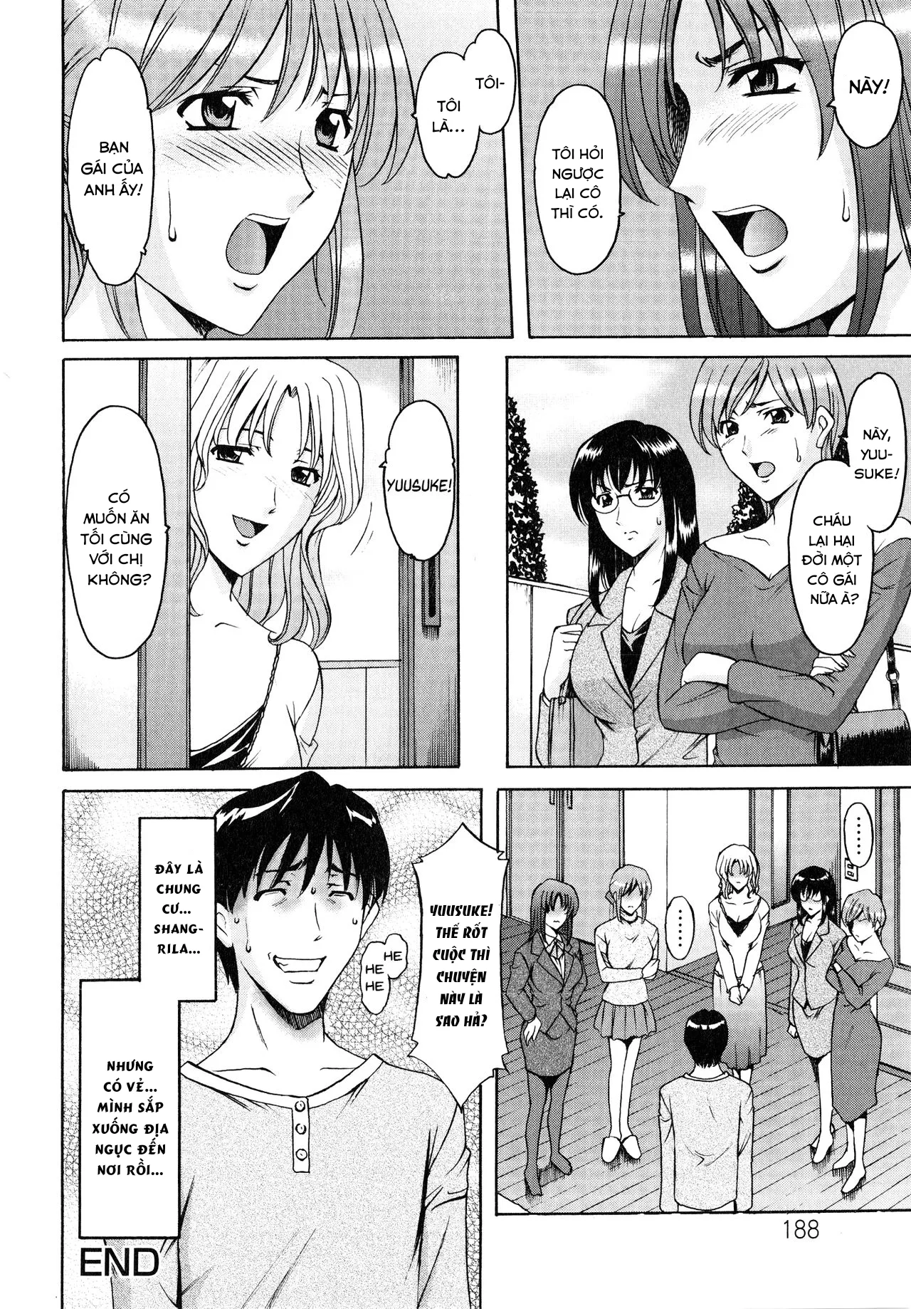 HentaiVN.net - Ảnh 22 - Yuuwaku no Toshiue Apartment - Chap 9 end