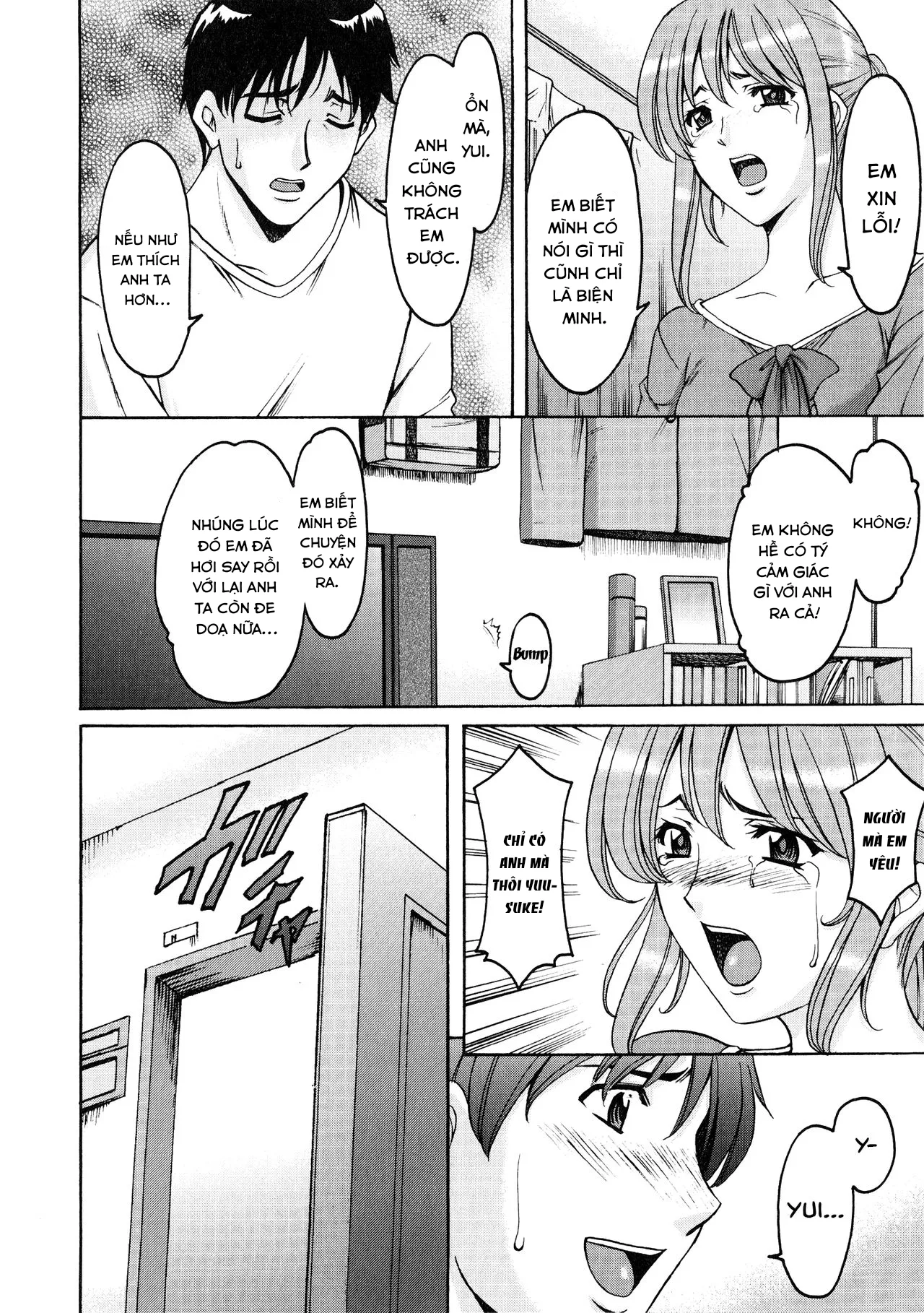 HentaiVN.net - Ảnh 6 - Yuuwaku no Toshiue Apartment - Chap 9 end