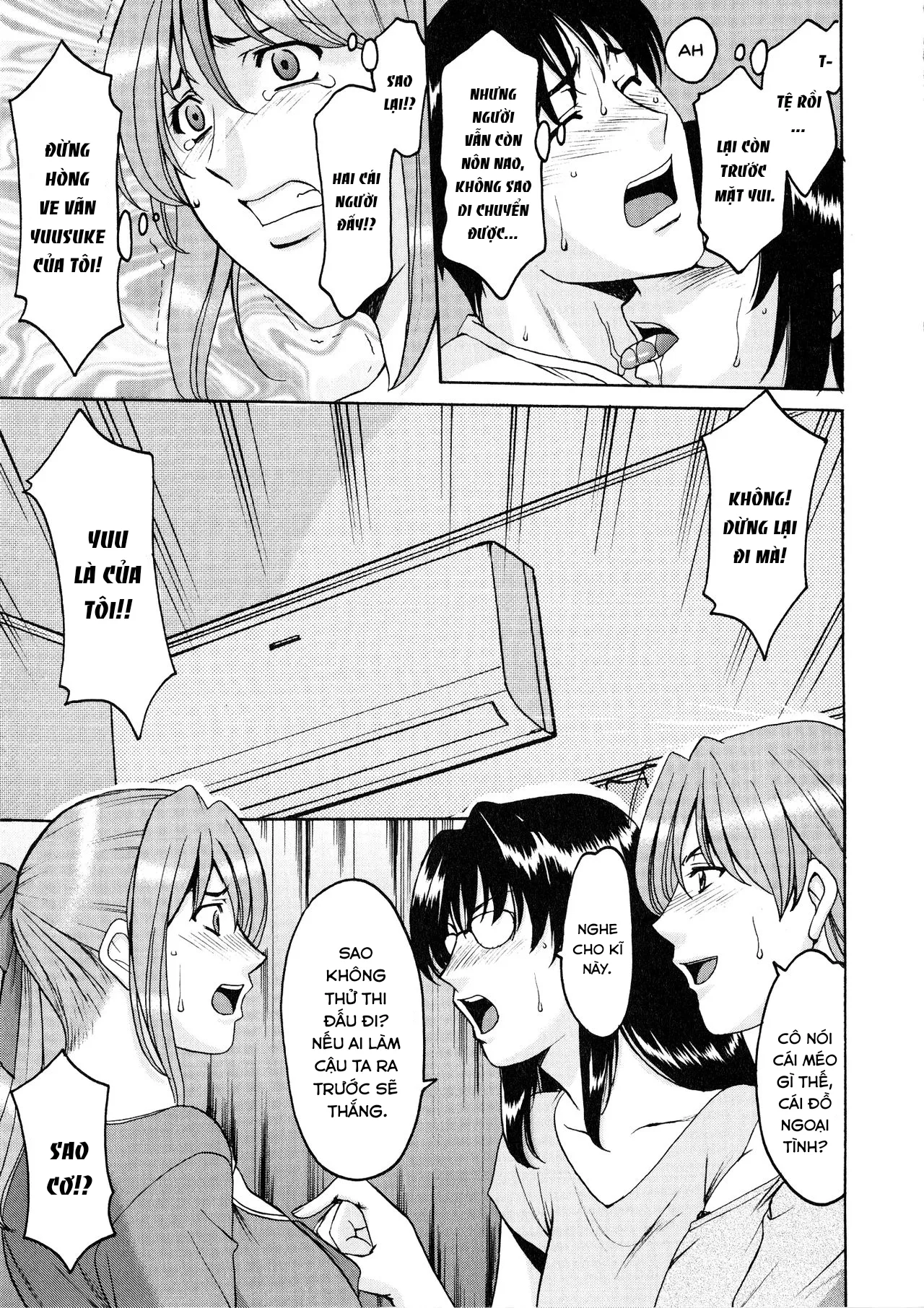 HentaiVN.net - Ảnh 9 - Yuuwaku no Toshiue Apartment - Chap 9 end