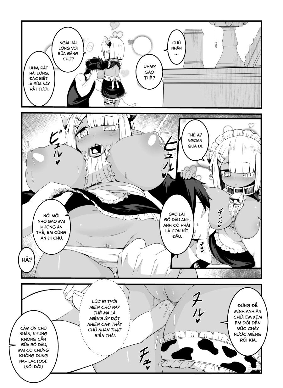 HentaiVN.net - Ảnh 11 - Nữ hầu nhân ngưu của anh hùng. - Oneshot