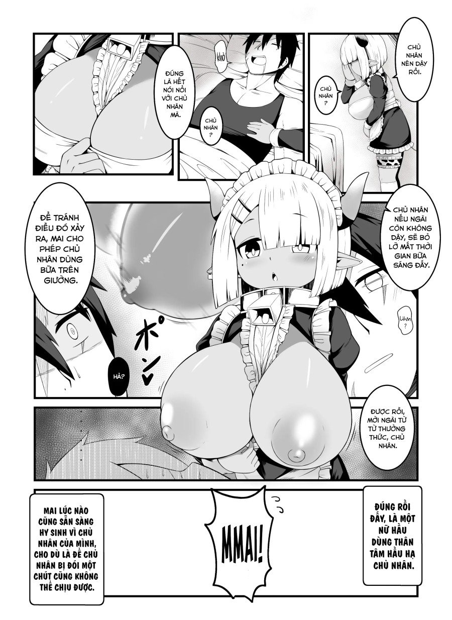 HentaiVN.net - Ảnh 5 - Nữ hầu nhân ngưu của anh hùng. - Oneshot